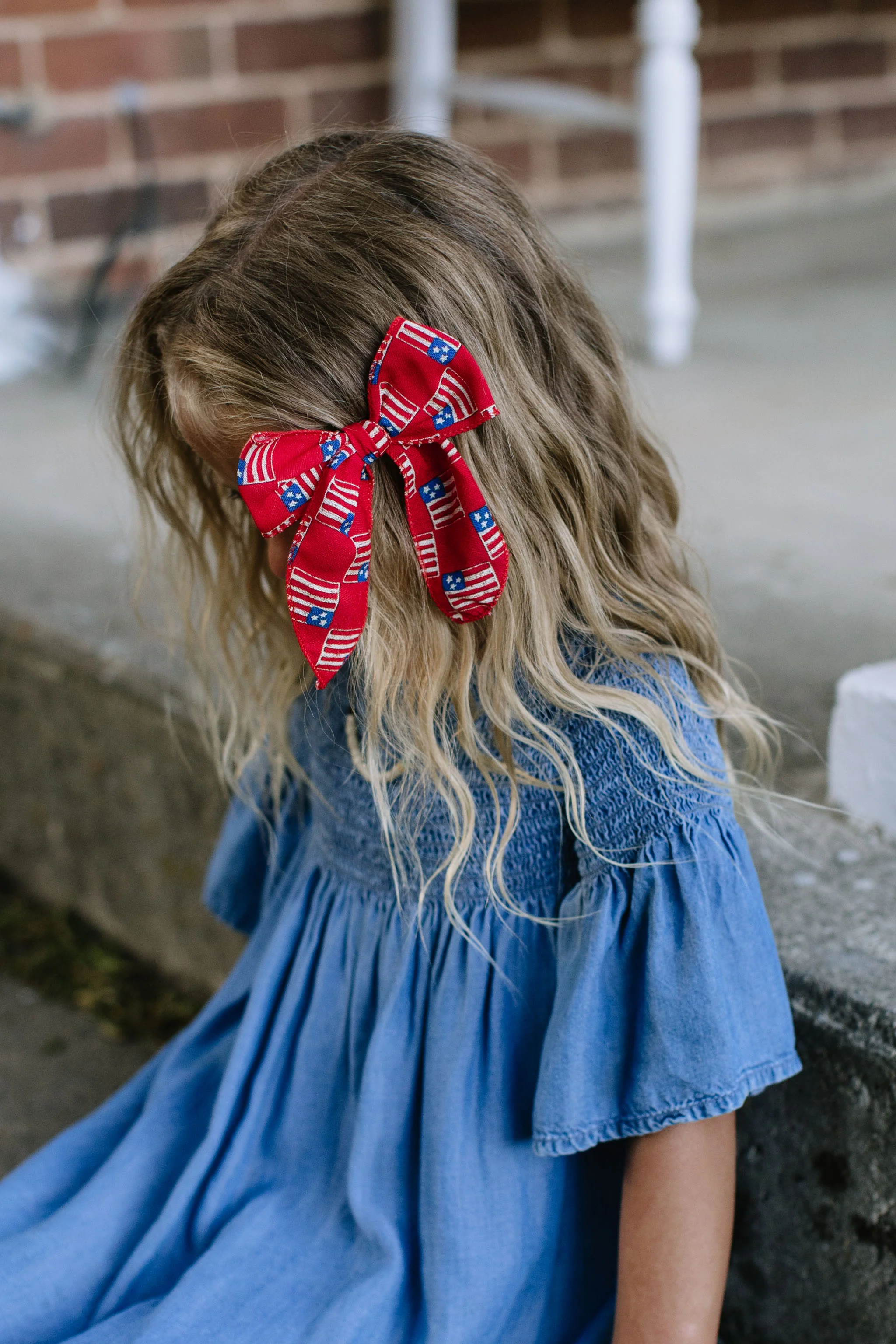Betsy Ross Darling Hair Bow - Image 2