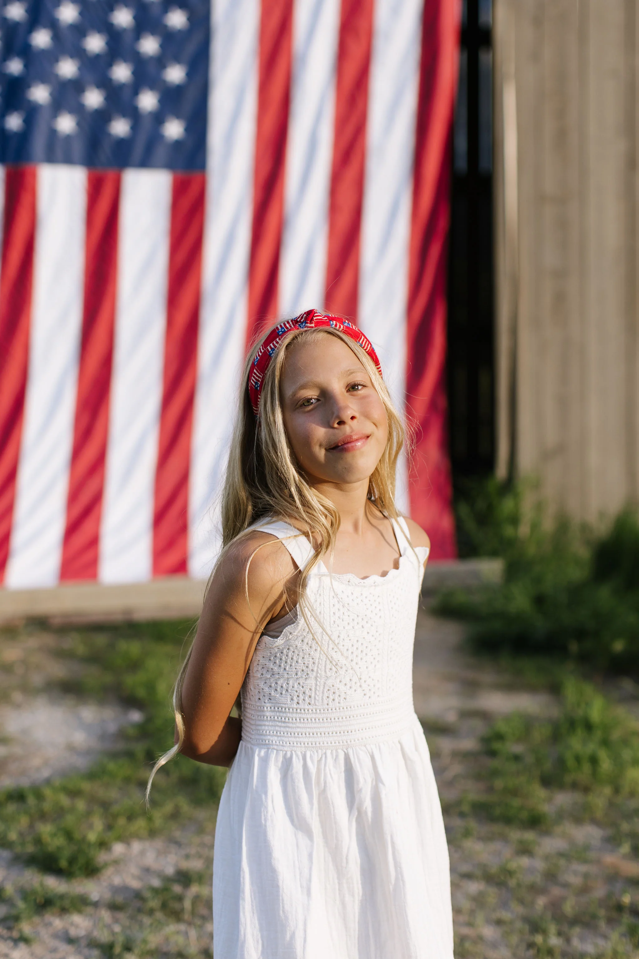 Betsy Ross Women's Knotted Headband - Image 2