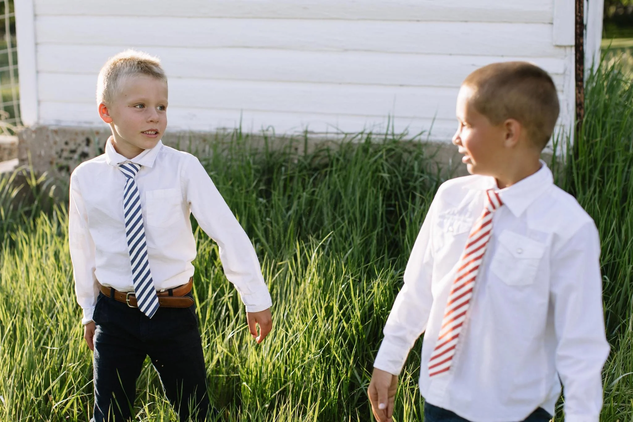 Captain Stripe Boys Tie - Image 2
