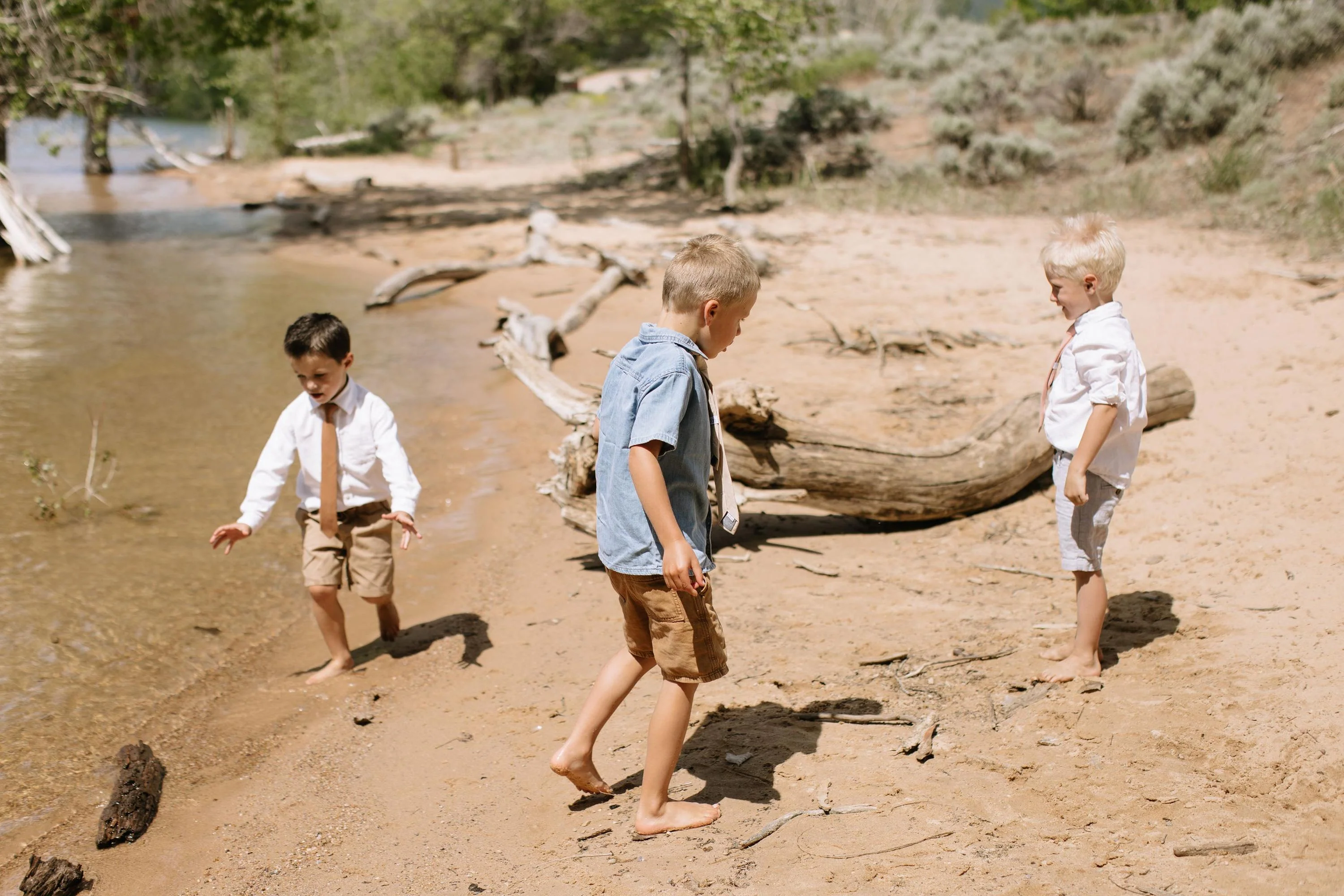 Champagne Boys Tie - Image 4
