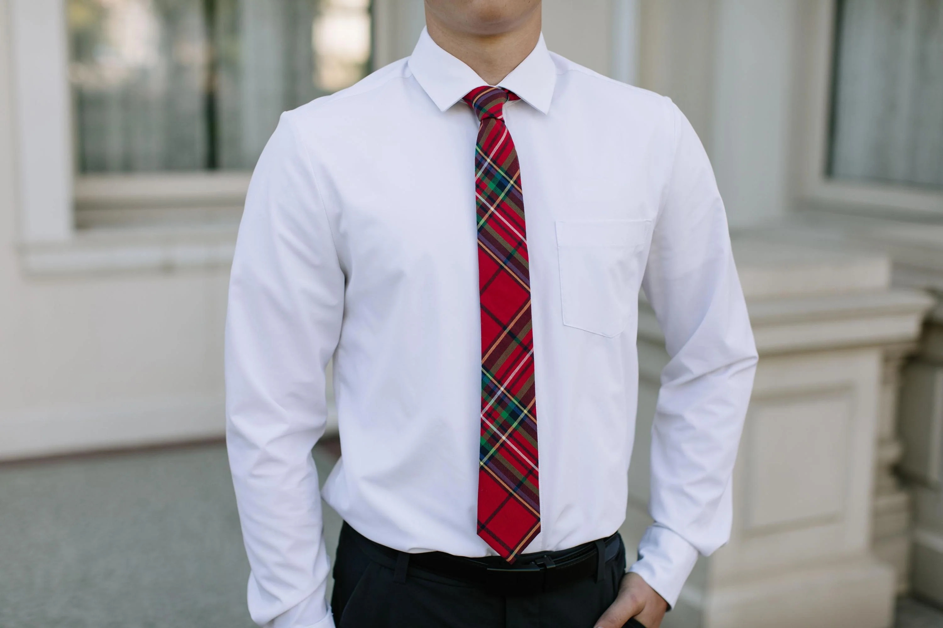 Classic Christmas Men’s Tie - Image 15