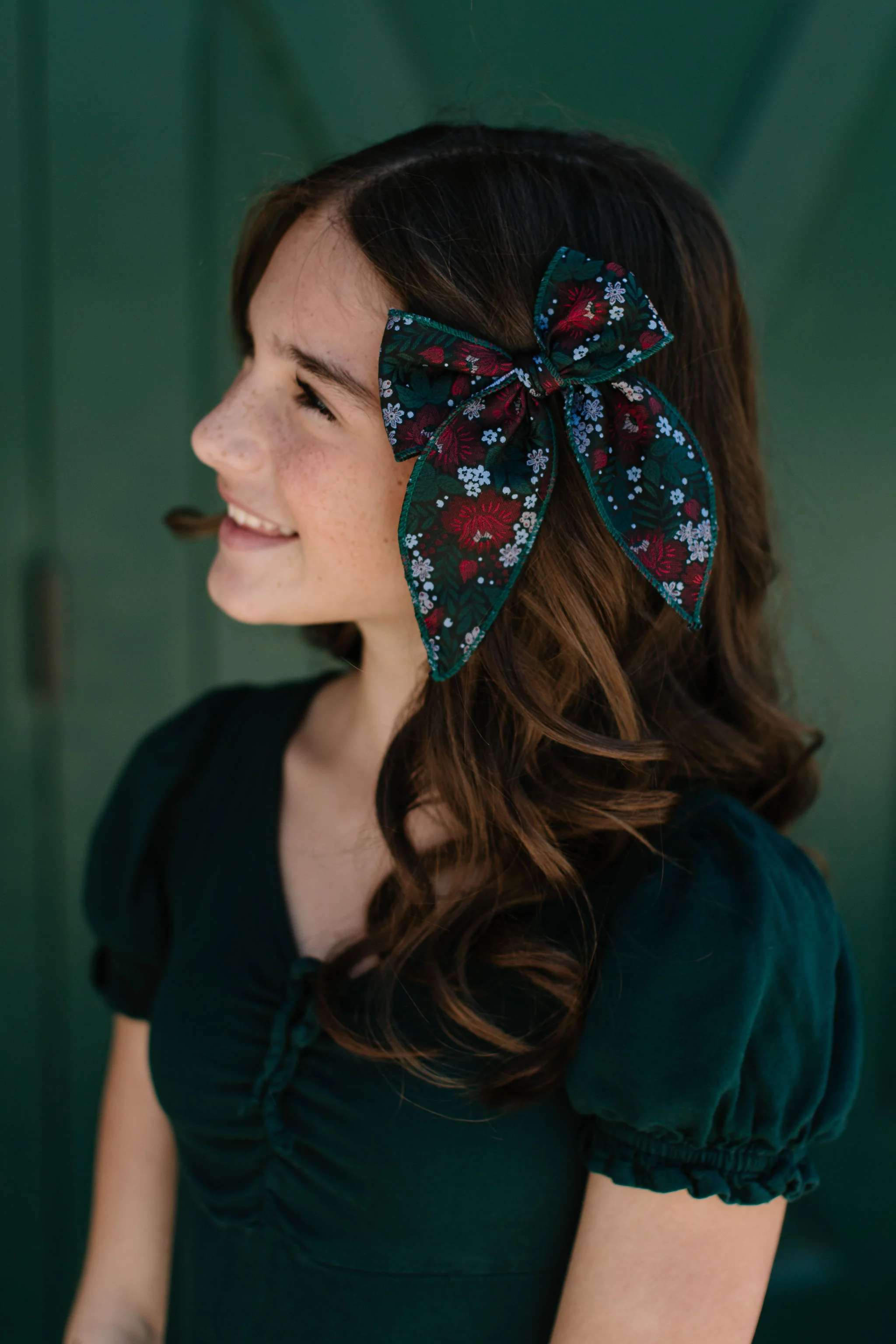 Dashing Floral Darling Hair Bow - Image 14