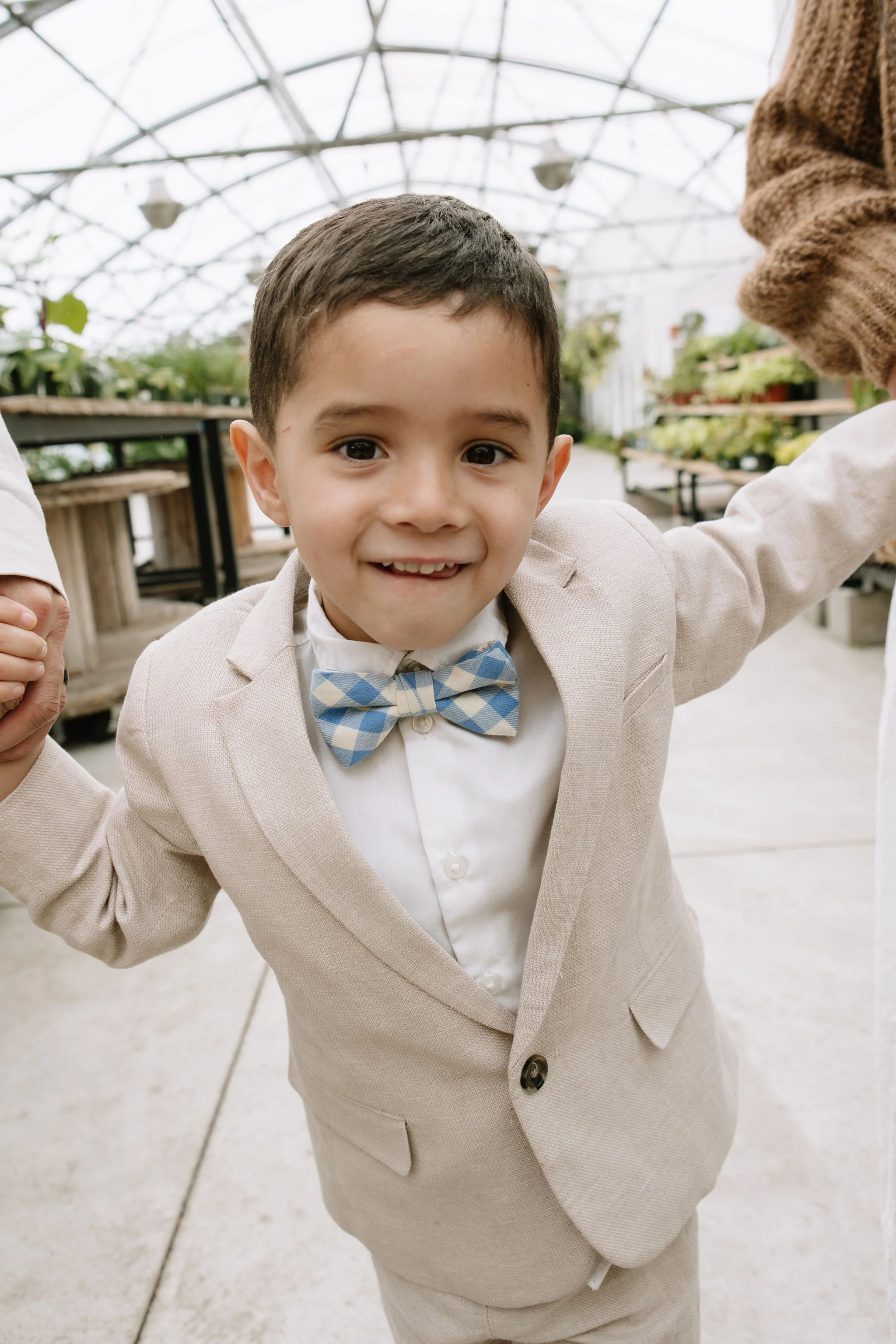 Daybreak Plaid Bow Tie for Boys - Image 2