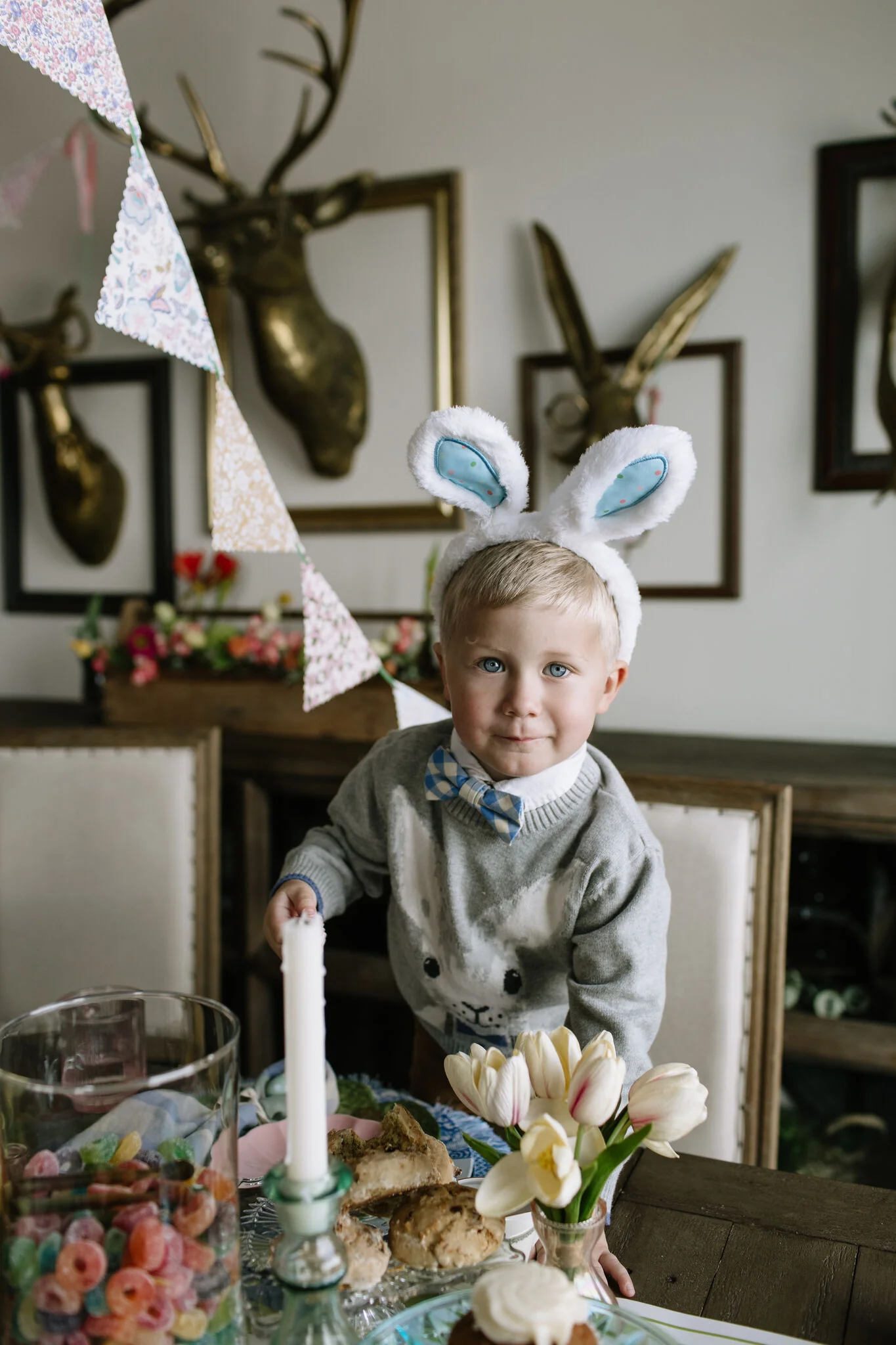 Daybreak Plaid Bow Tie for Boys - Image 6