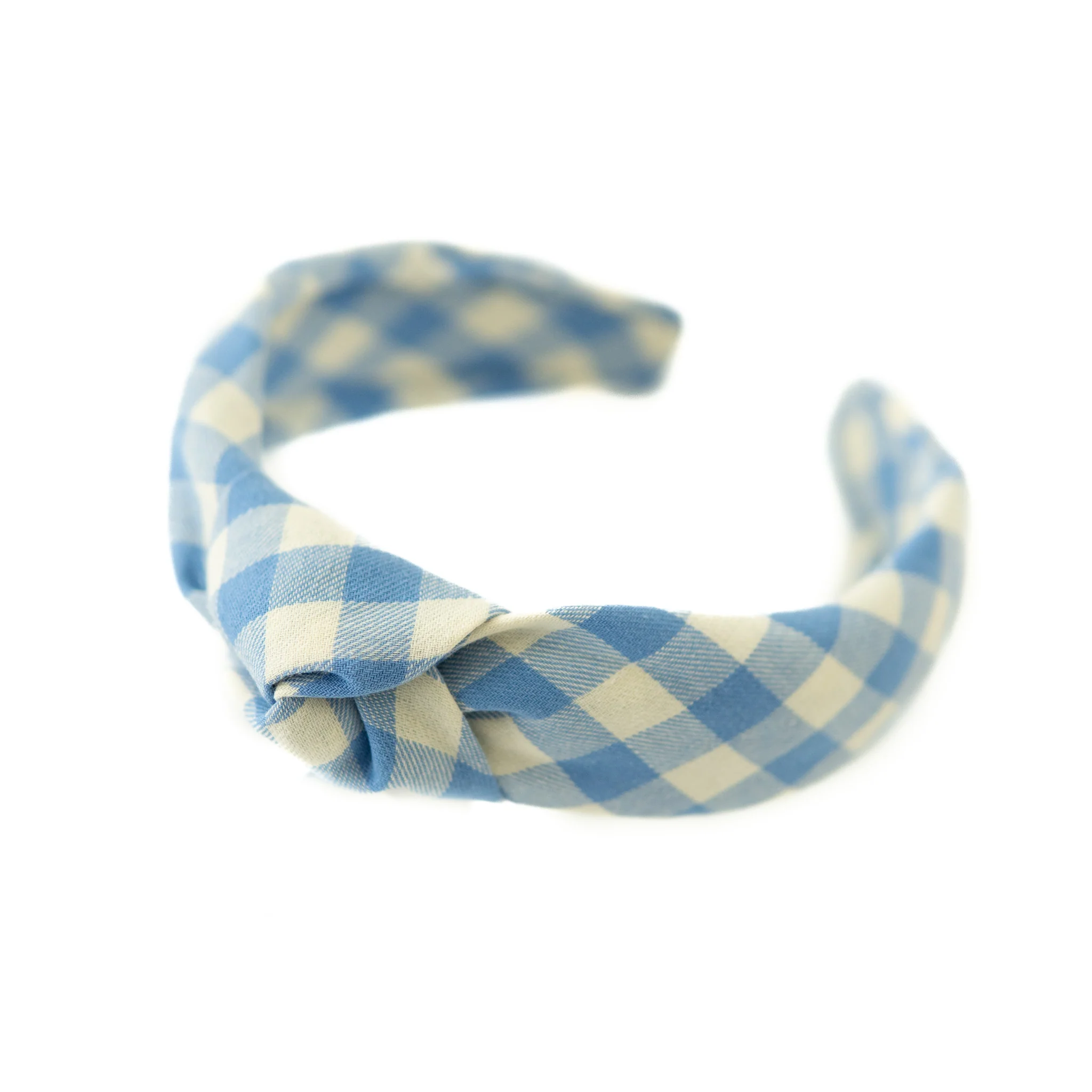 Daybreak Plaid Knotted Headband - Image 4