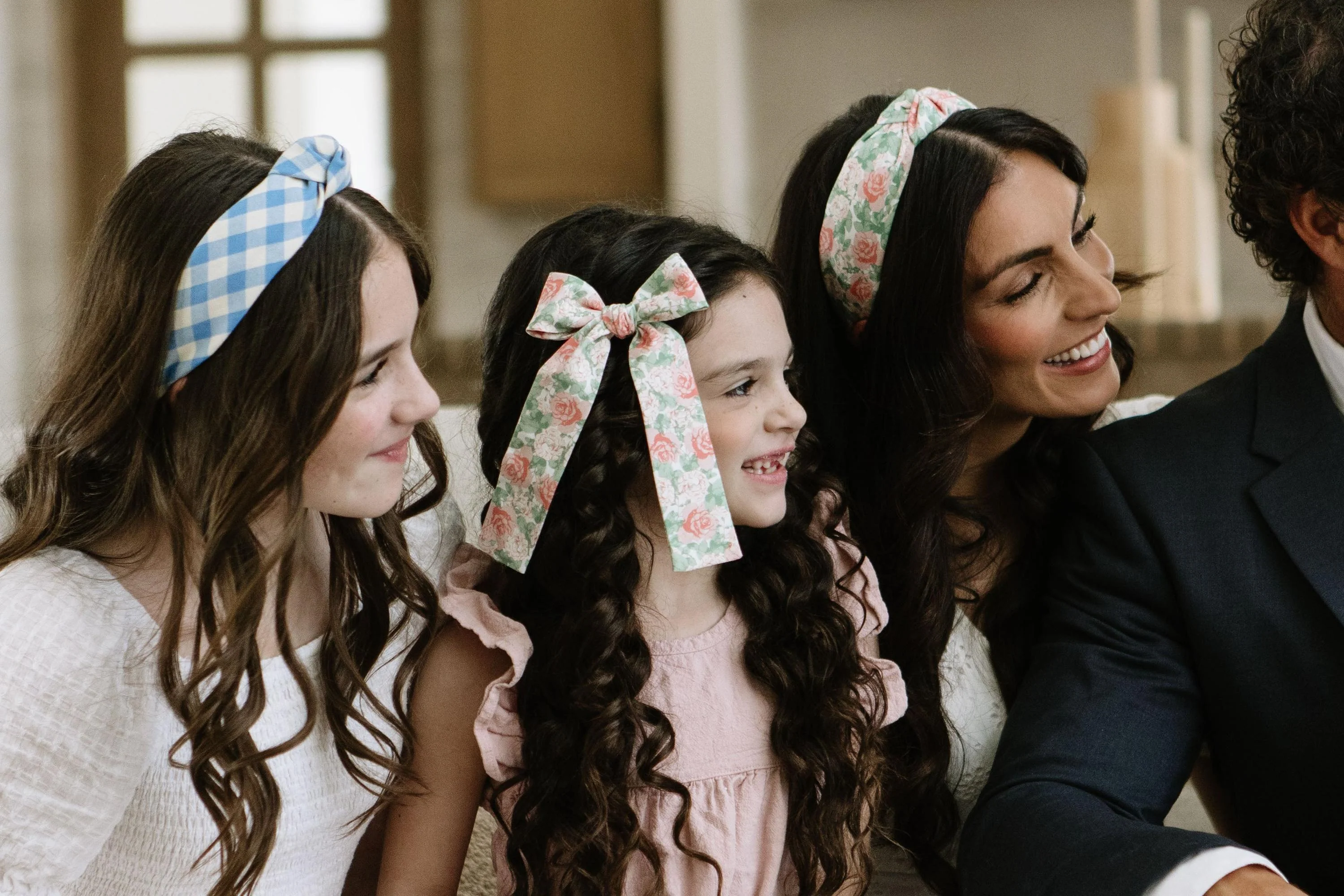 Daybreak Plaid Knotted Headband - Image 5