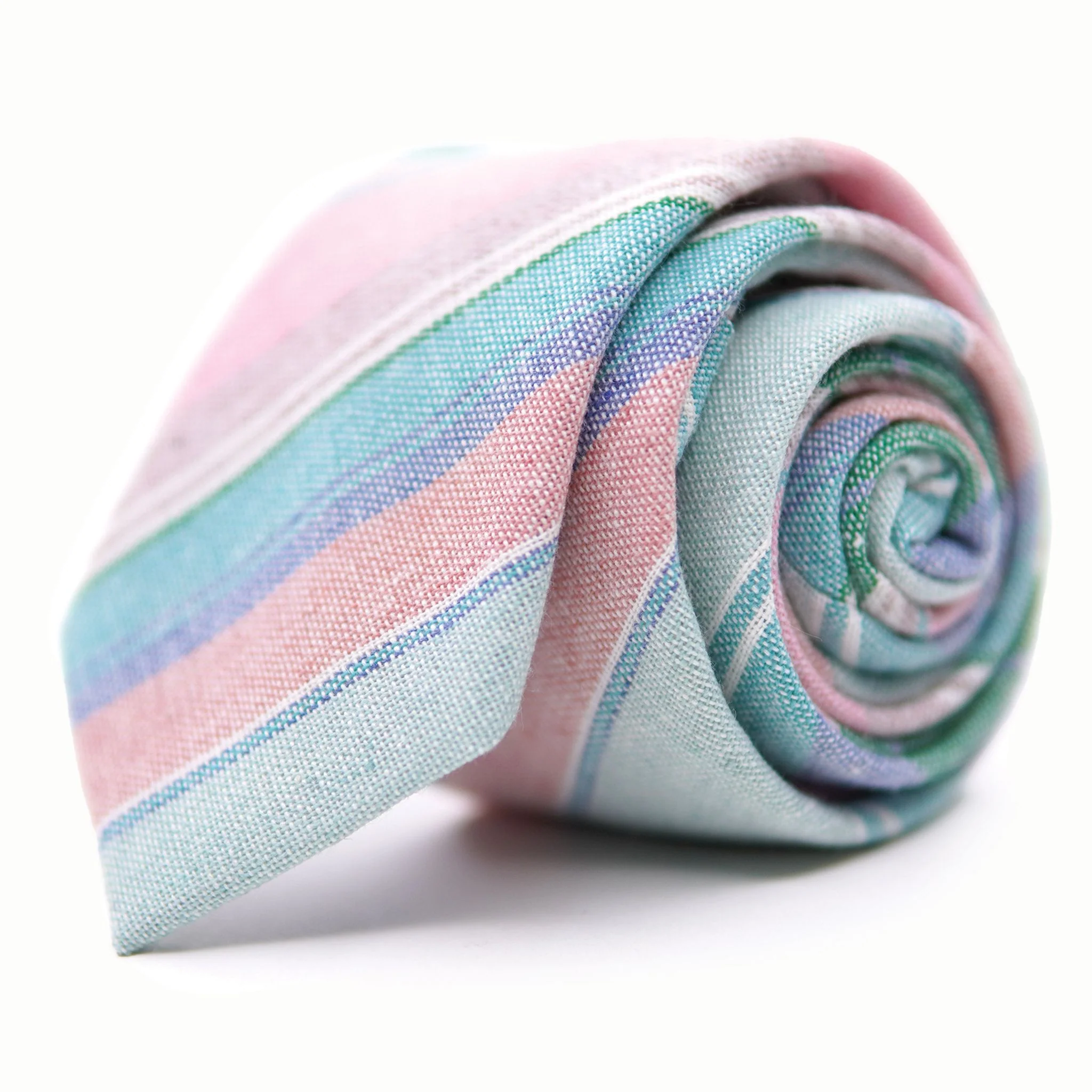 Easter Basket Stripe - Men's Tie - Image 5