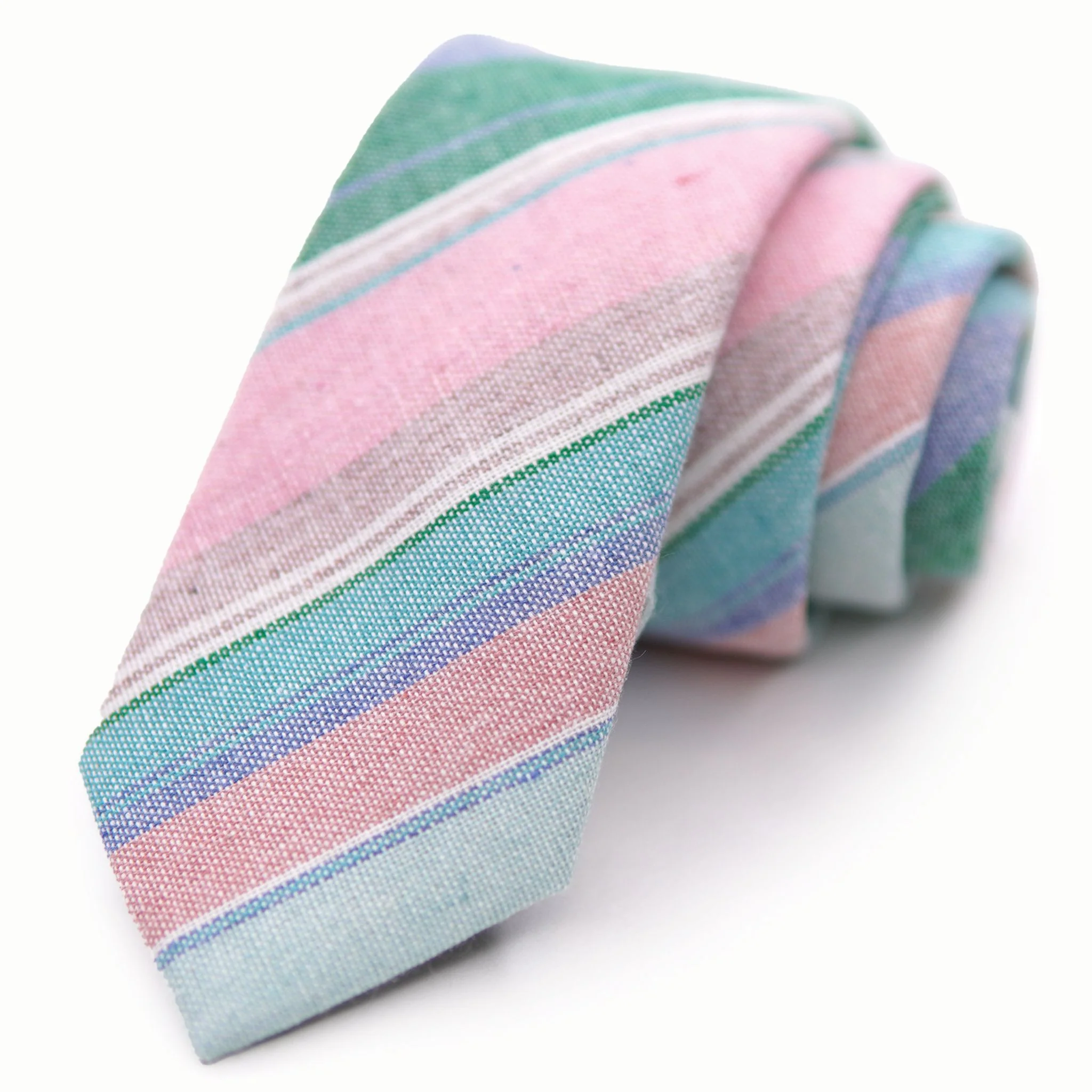 Easter Basket Stripe - Men's Tie - Image 7