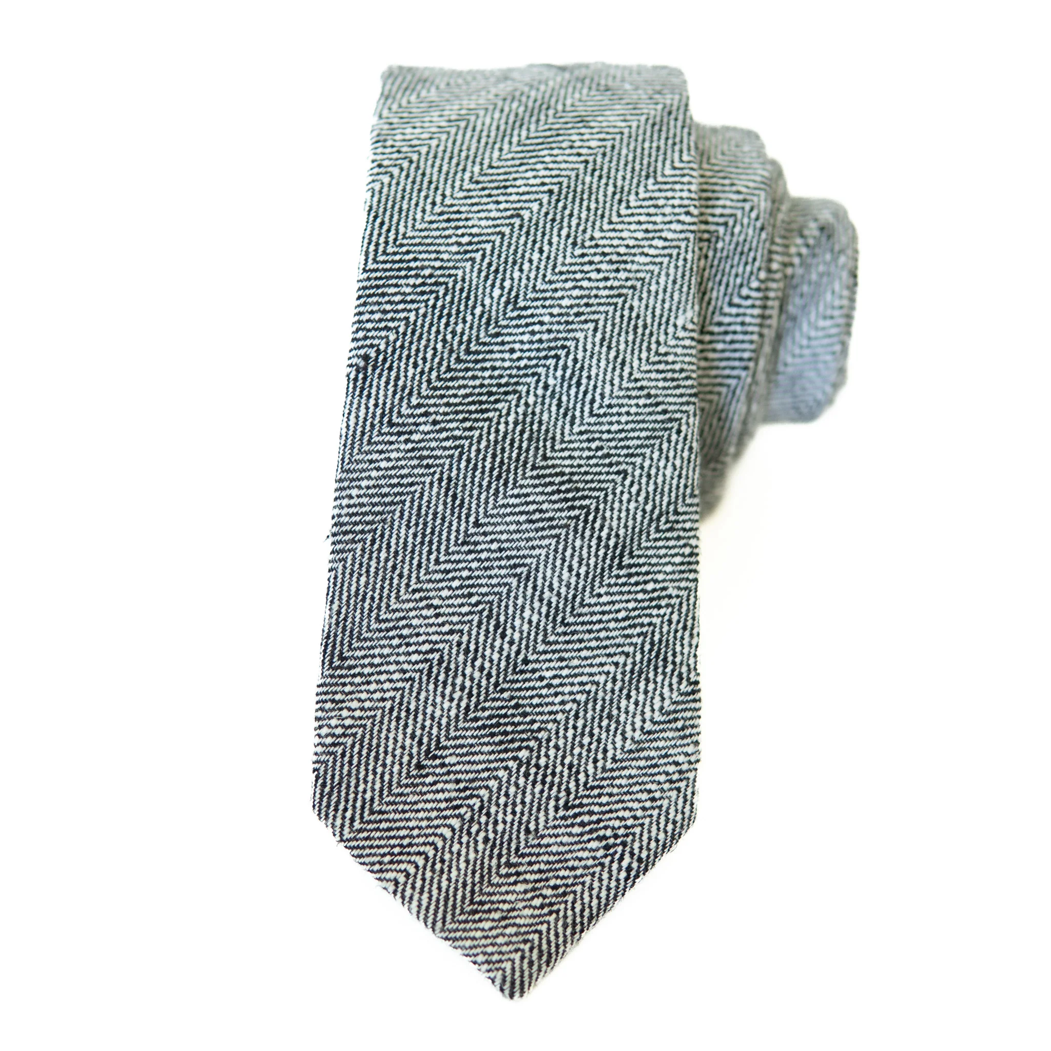 Ebony Tweed Men's Tie