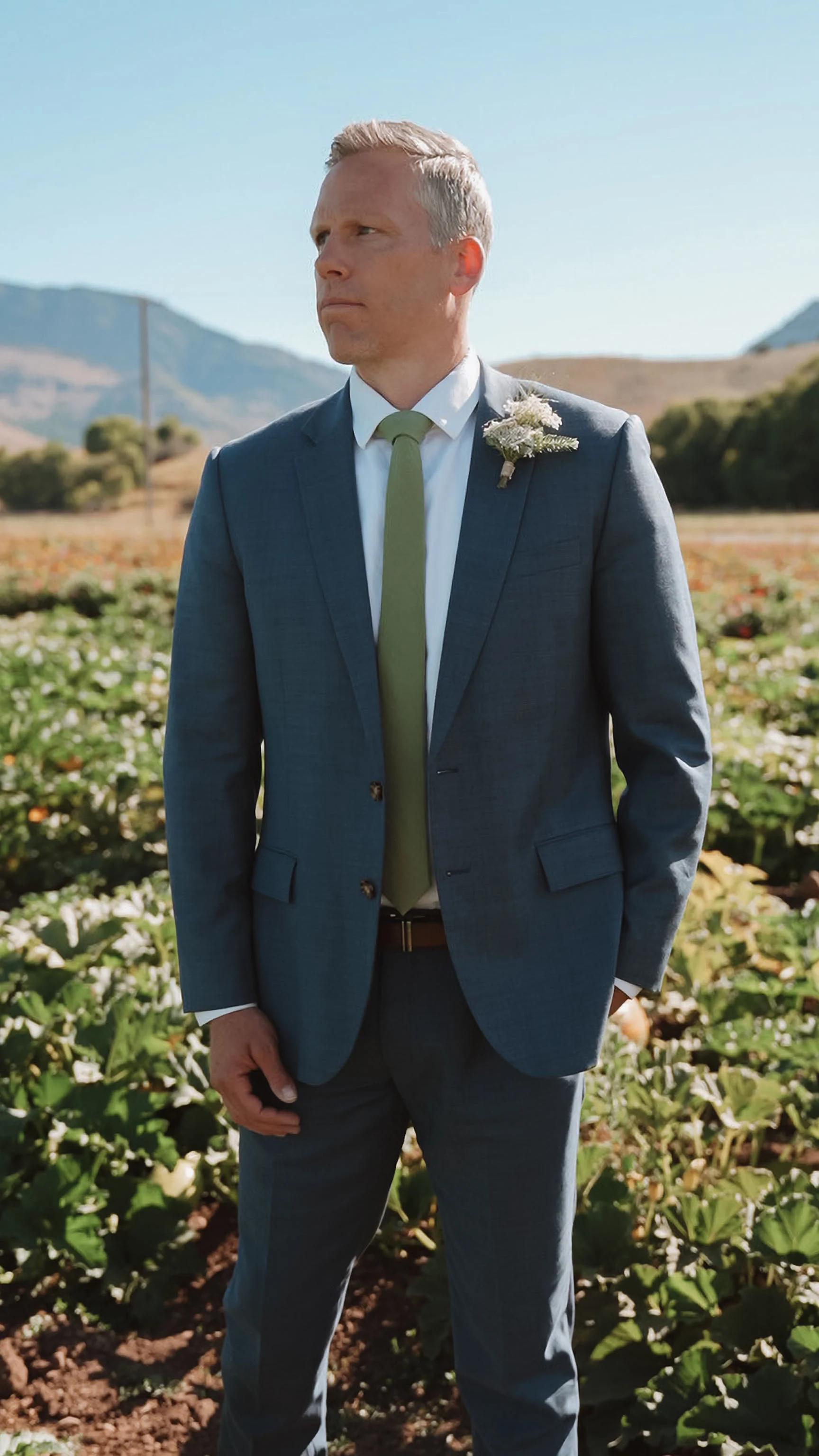 Fern Men's Tie - Image 4