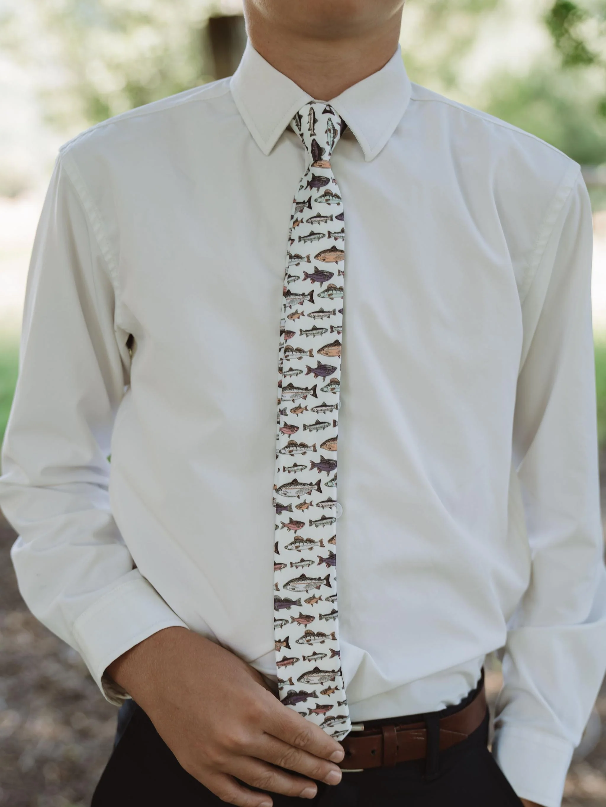 Fish On! Boys Tie - Image 2