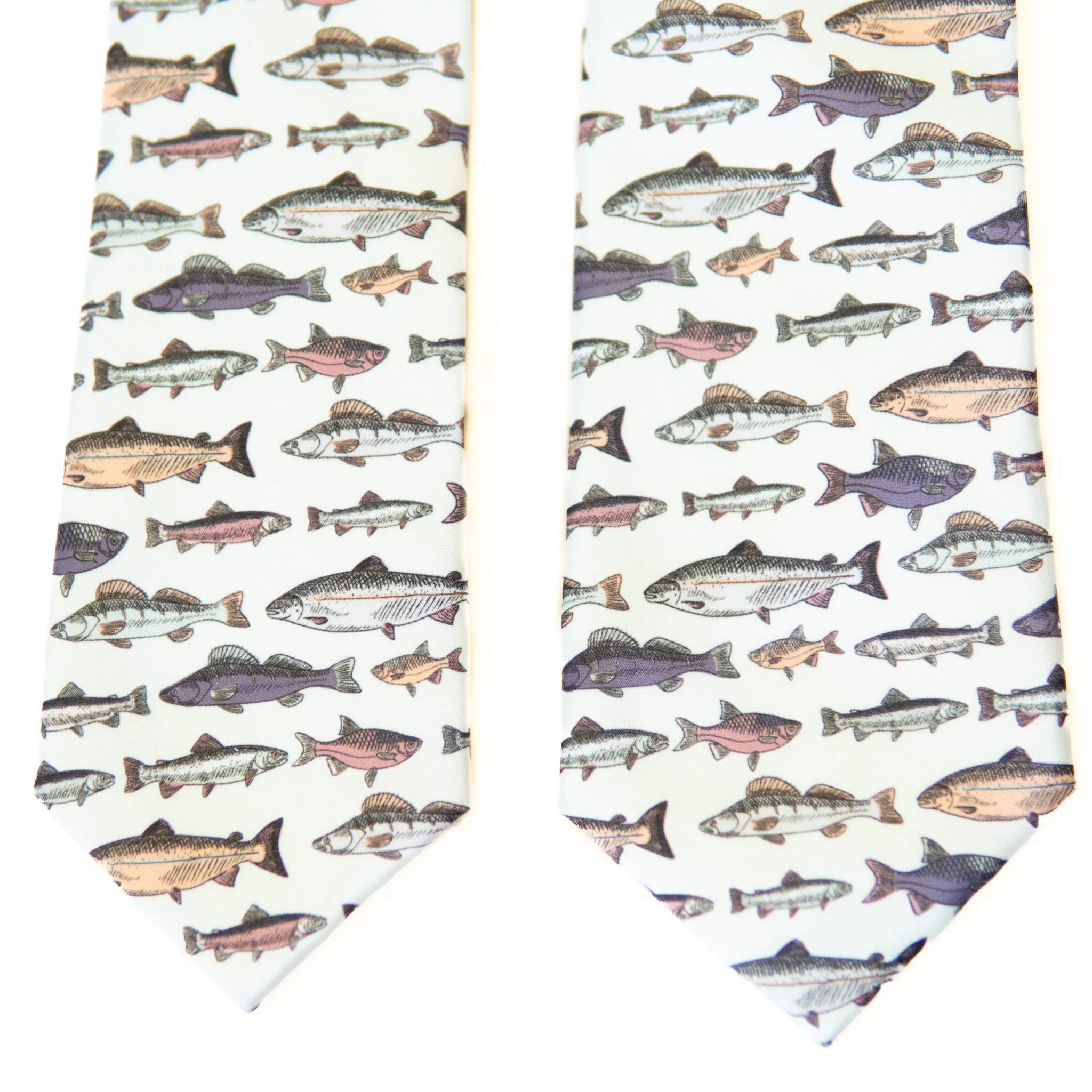 Fish On! Men's Tie - Image 5