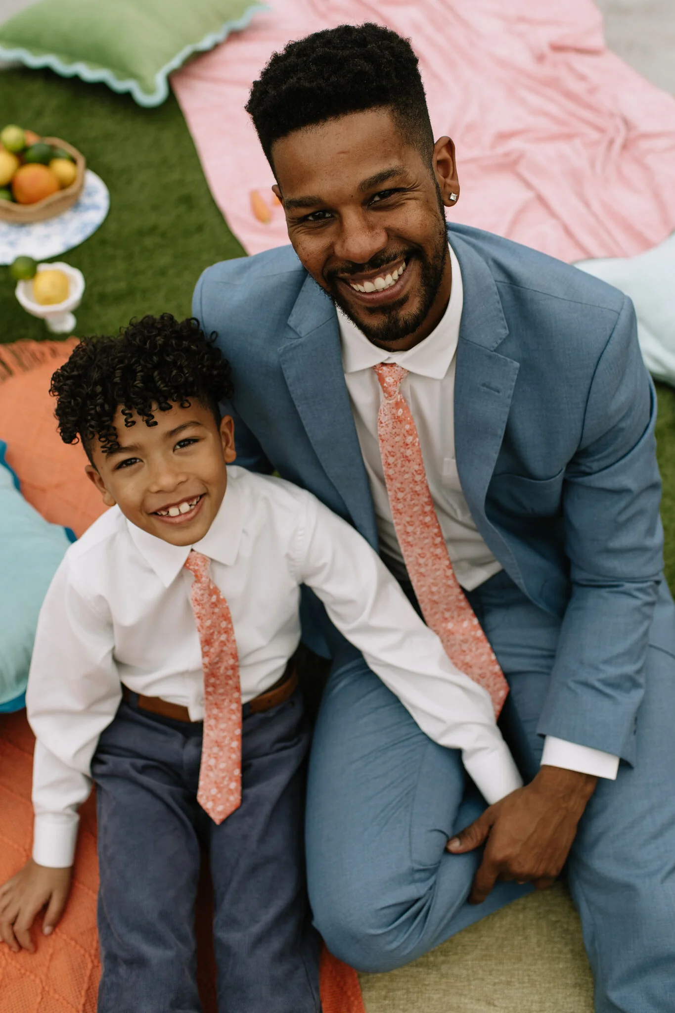 Flamingo Floral - Boys Tie - Image 10