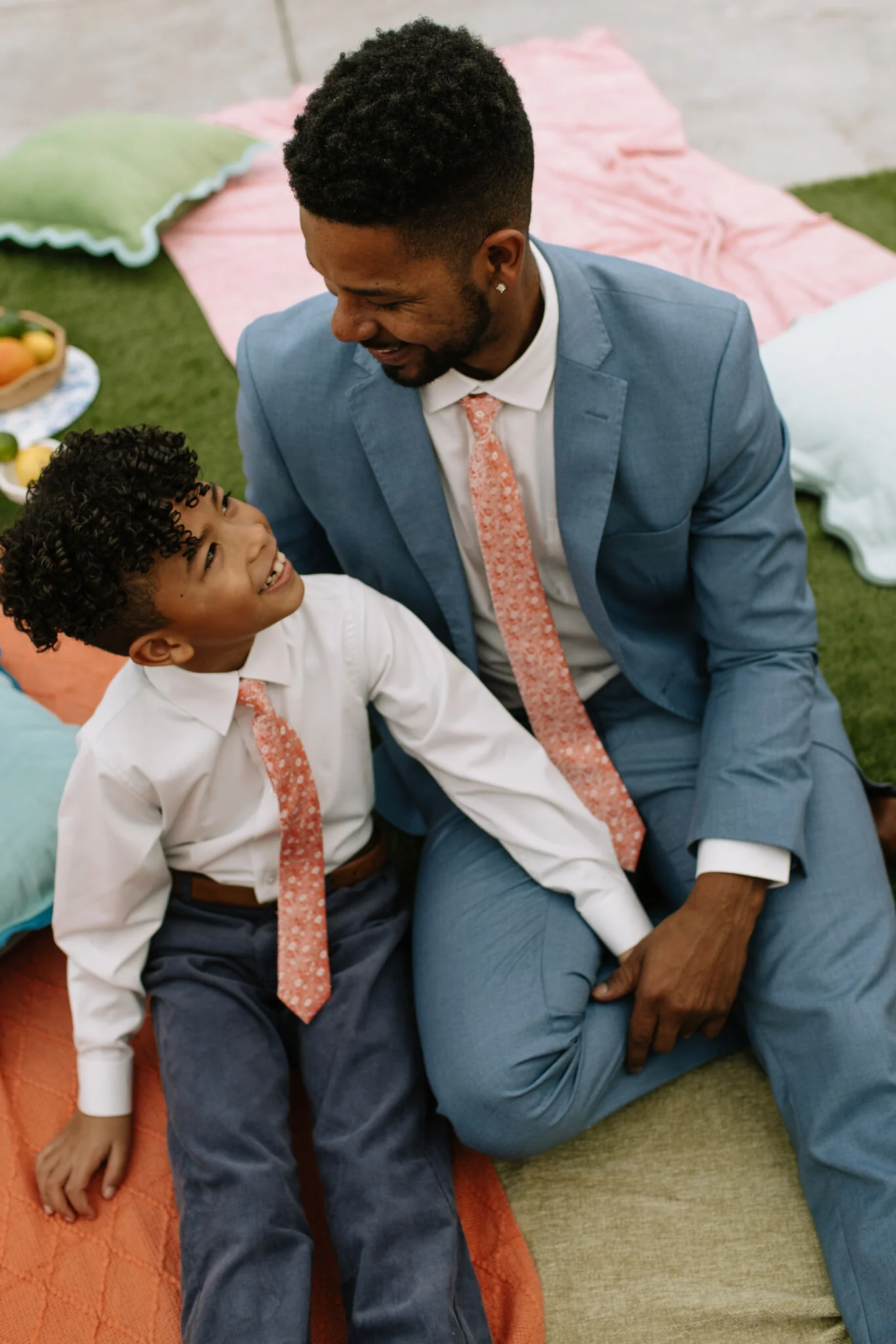 Flamingo Floral - Boys Tie - Image 11