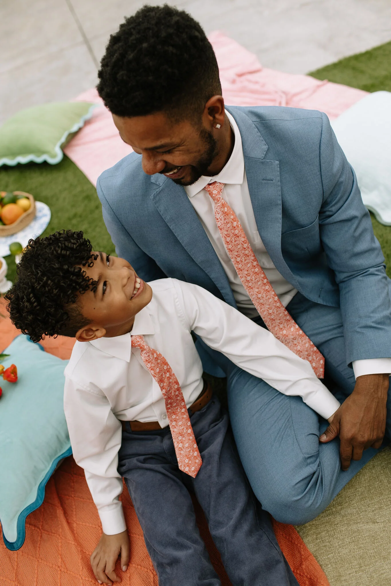 Flamingo Floral - Boys Tie - Image 7