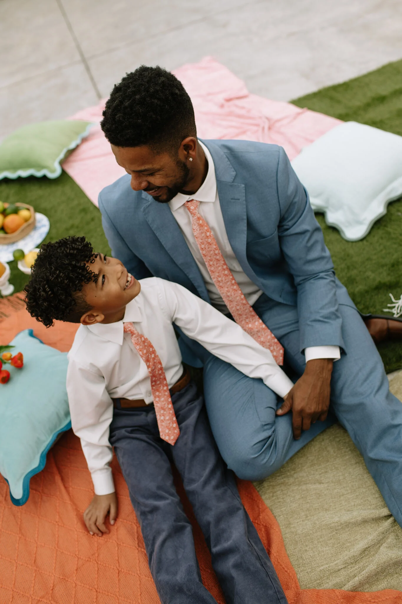 Flamingo Floral - Boys Tie - Image 8
