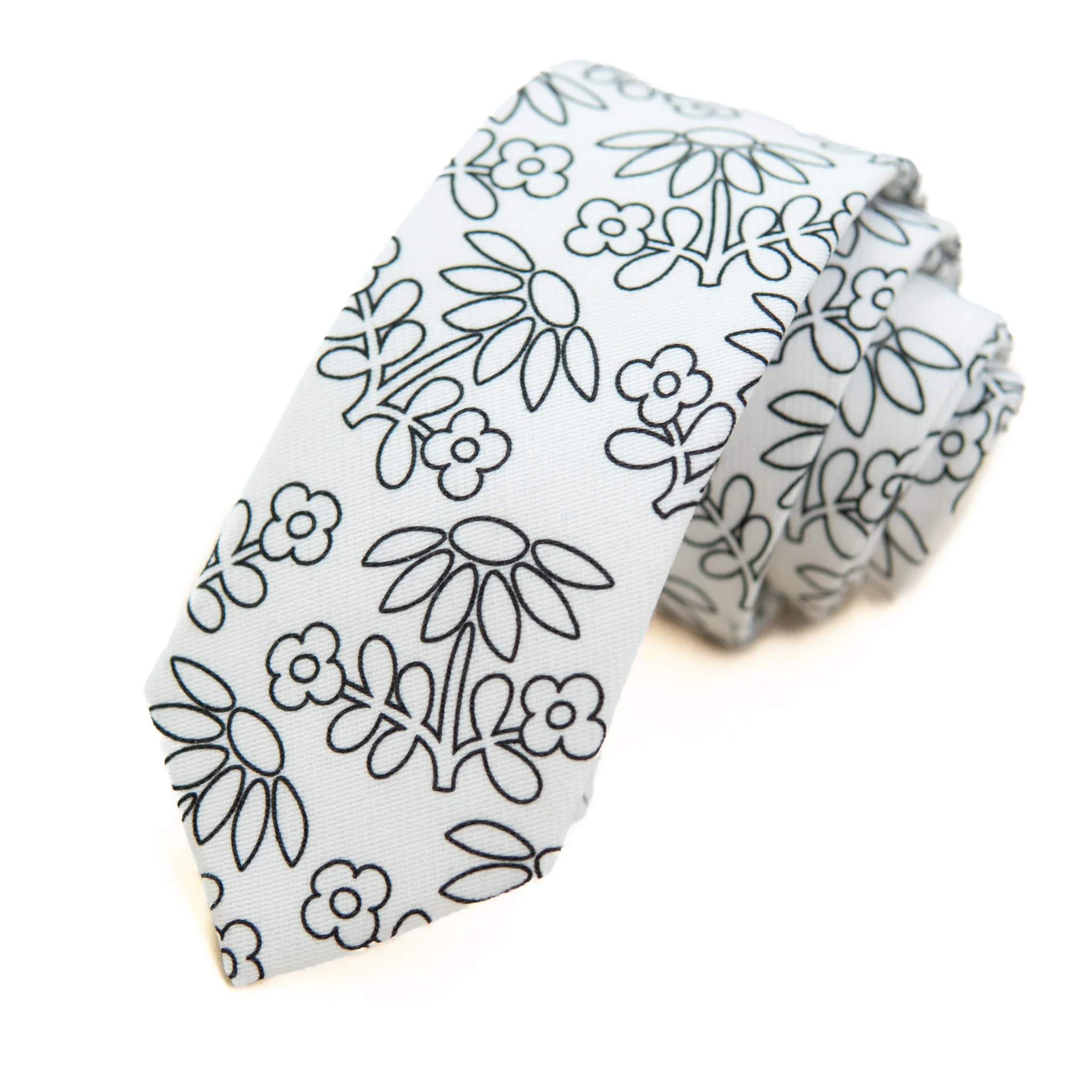 Flower Garden Coloring Tie - Image 2