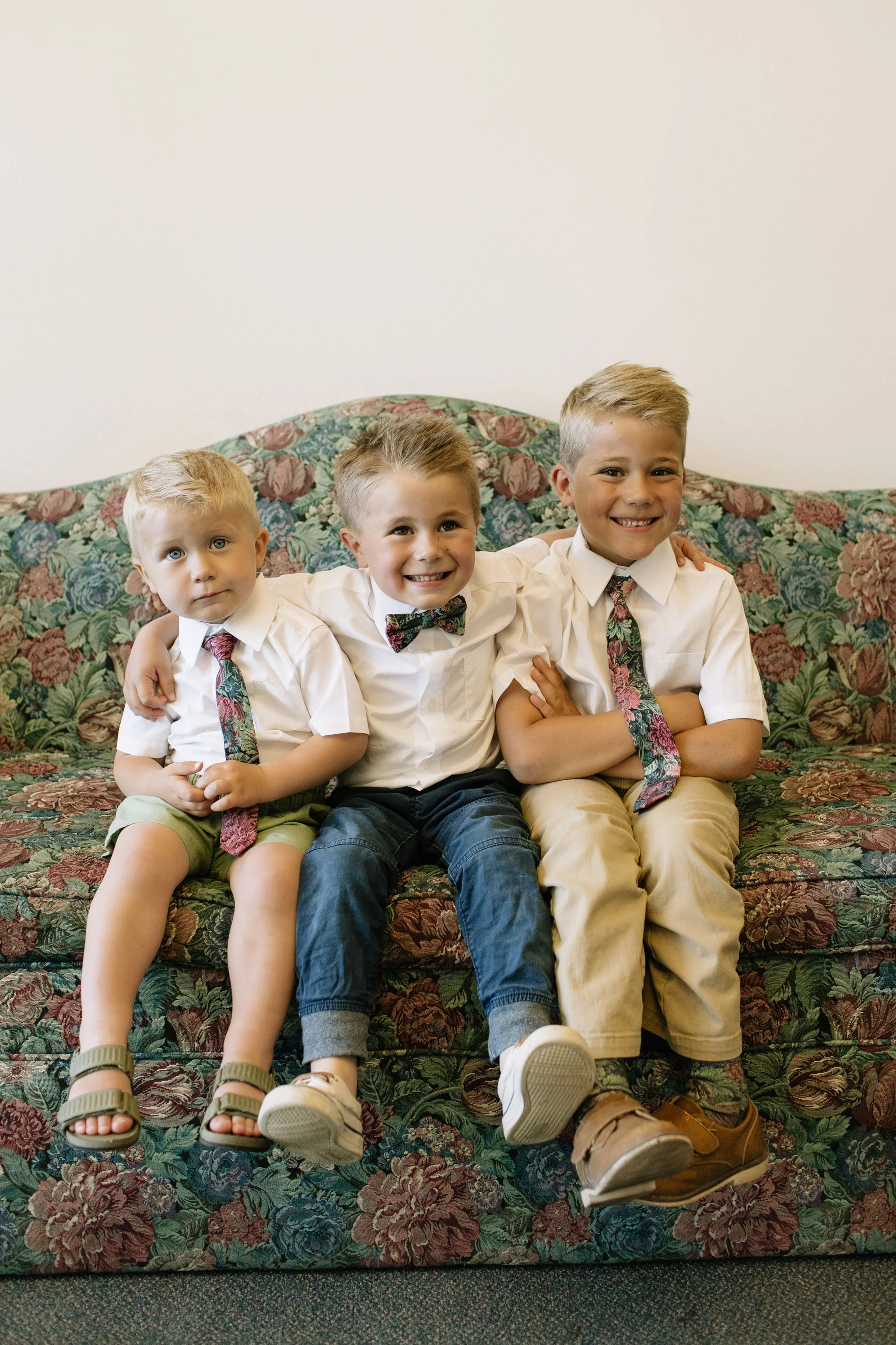 Foyer Floral Bow Tie for Boys - Image 2