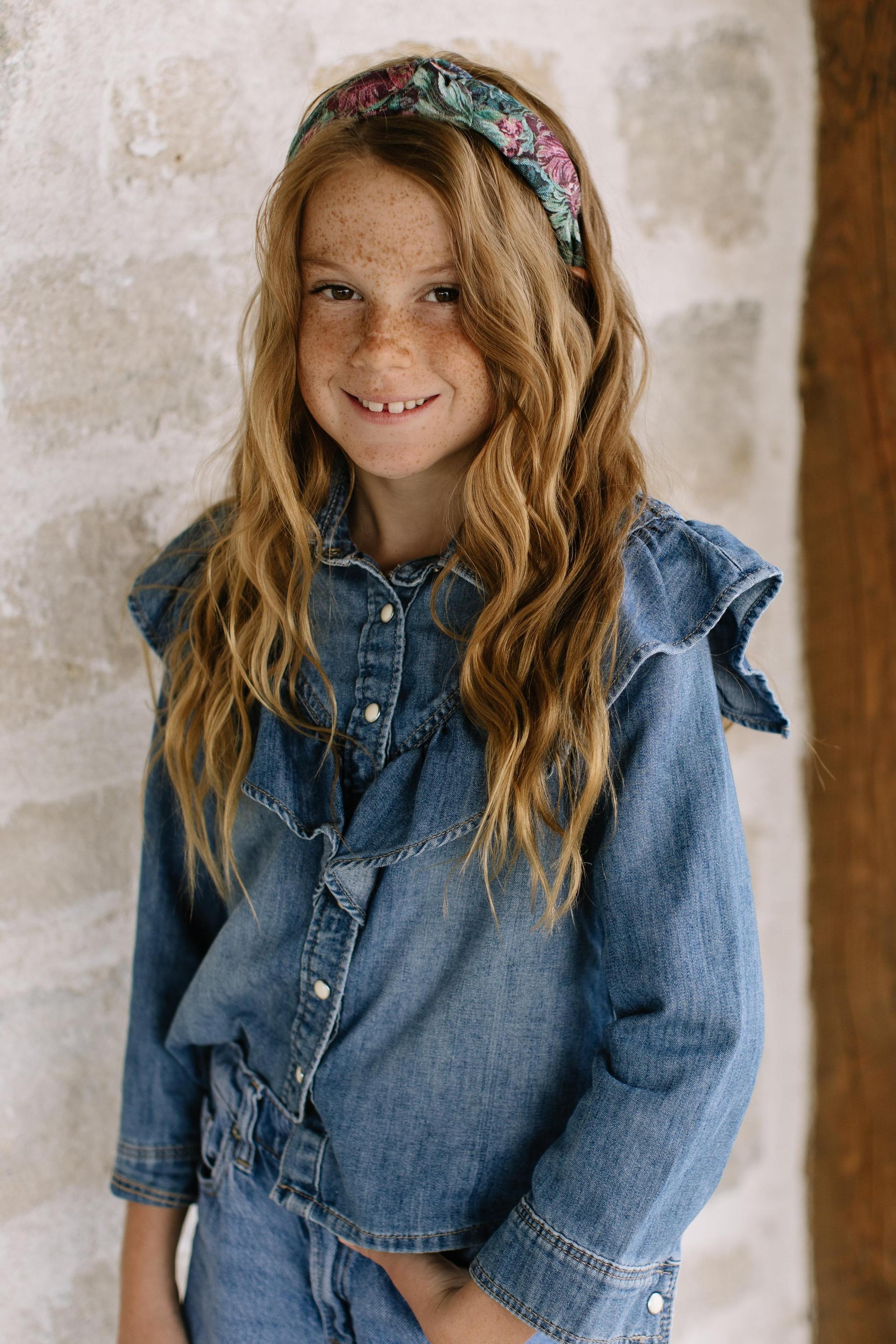 Foyer Floral Knotted Headband - Image 2