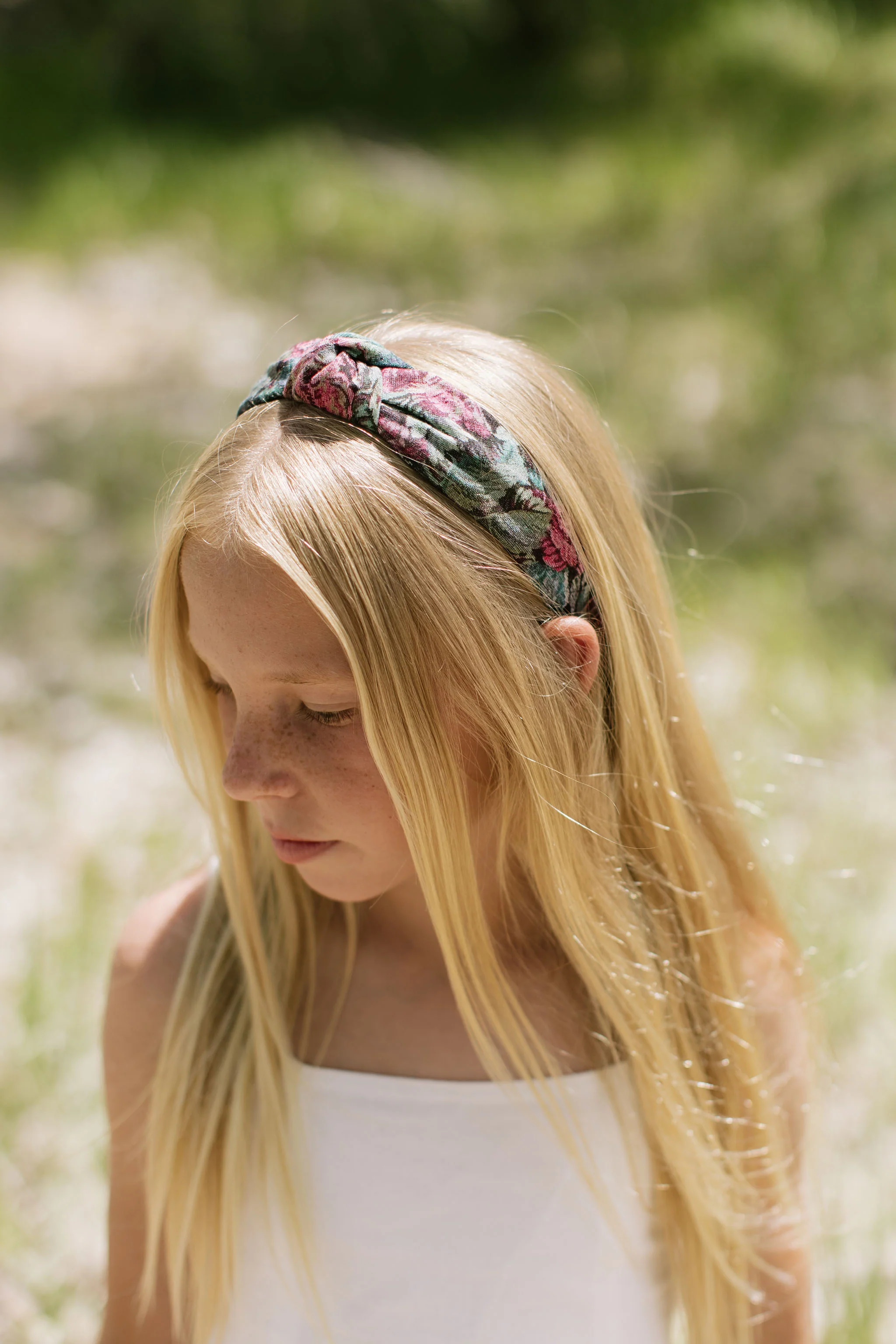 Foyer Floral Knotted Headband - Image 7