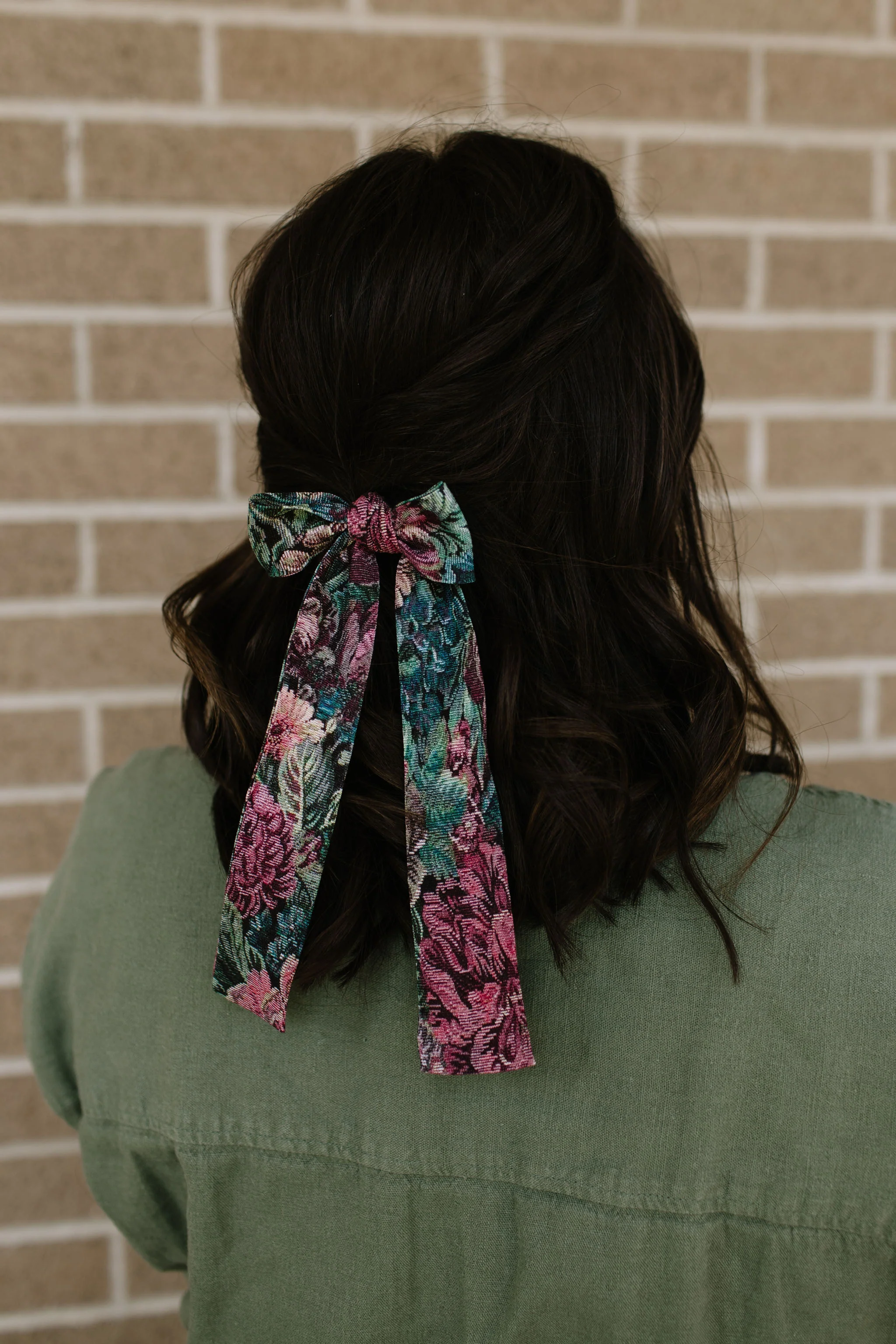 Foyer Floral Lady Hair Bow - Image 2
