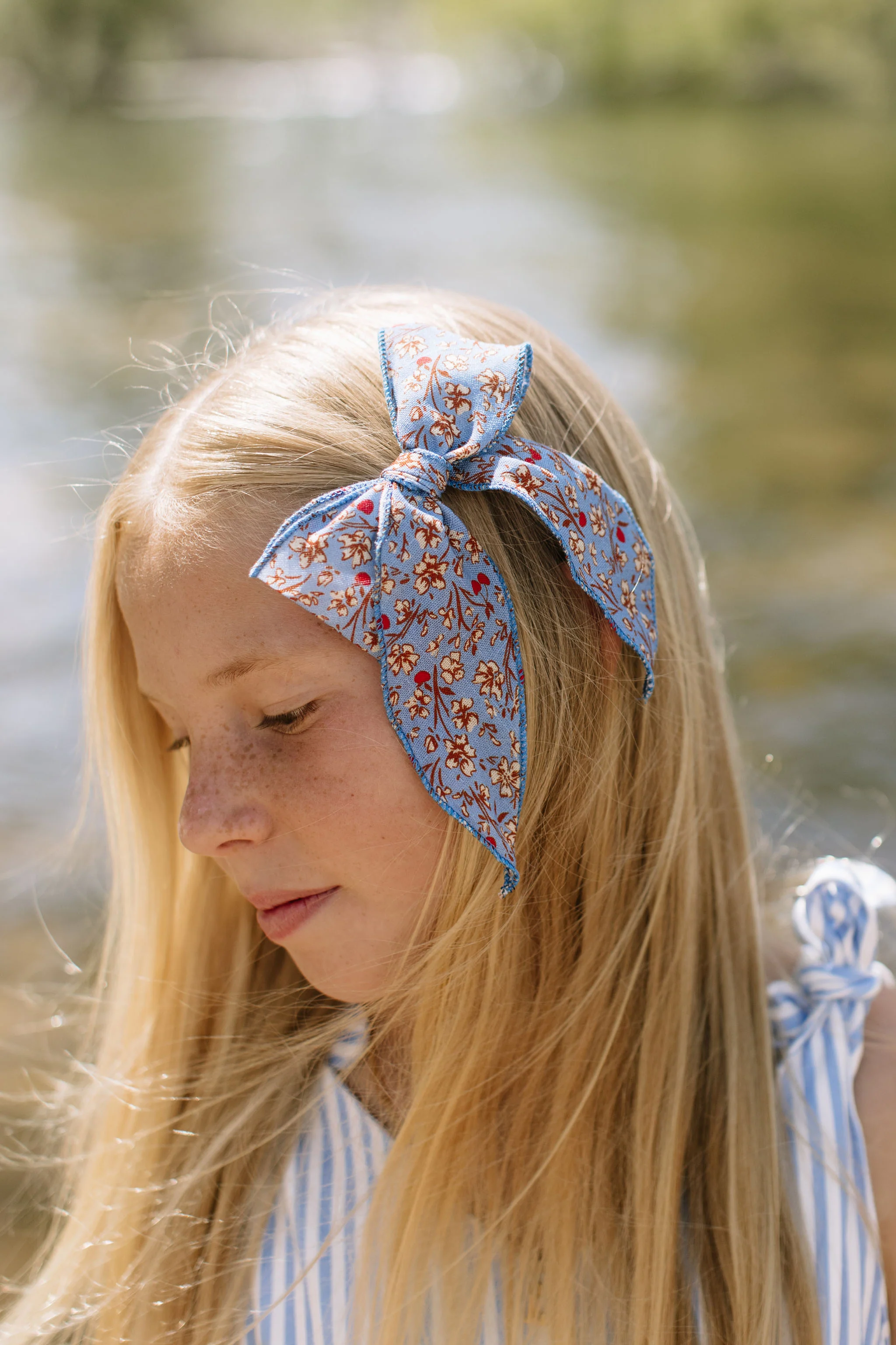 Franklin Floral Darling Hair Bow - Image 2