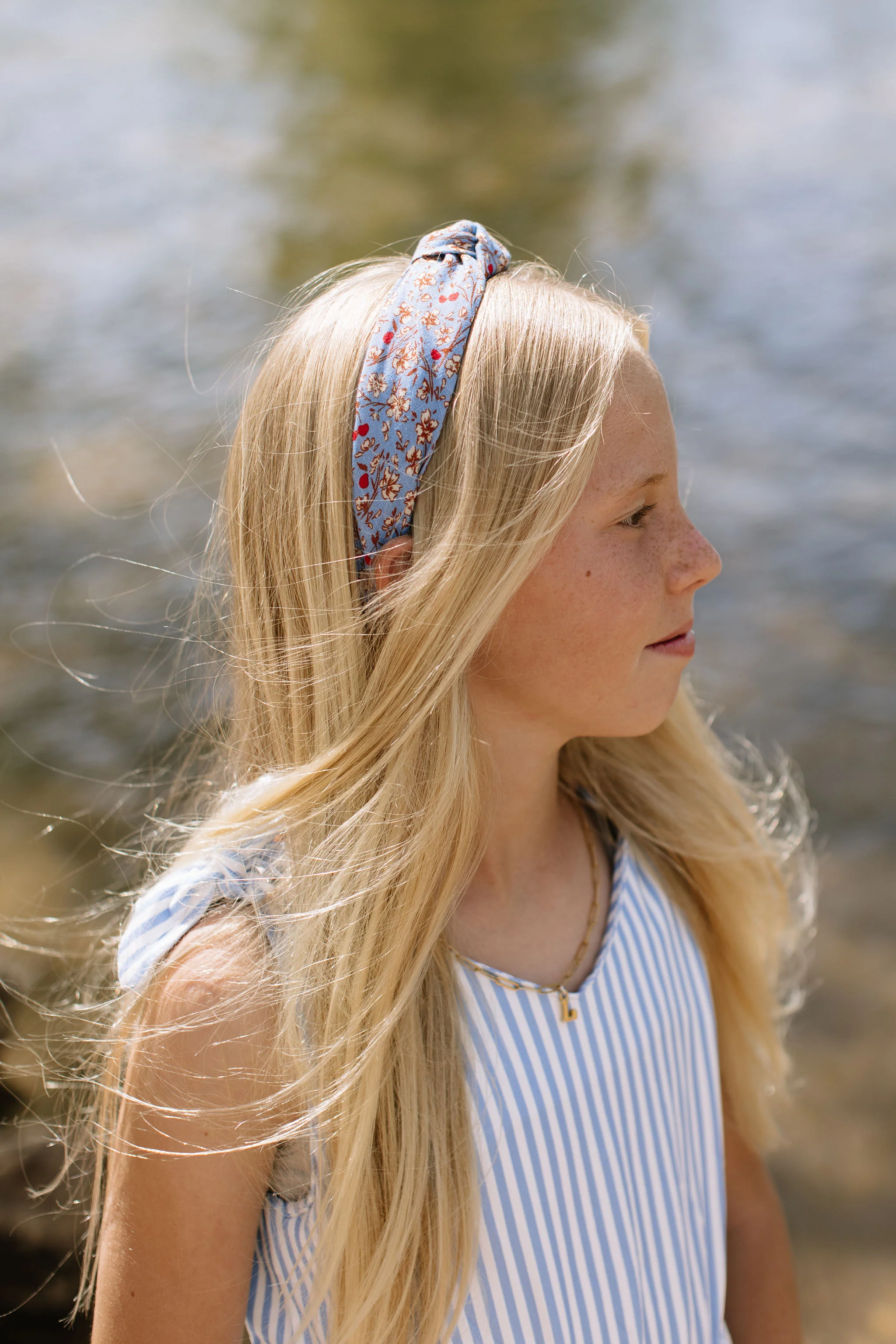 Franklin Floral Women's Knotted Headband - Image 2