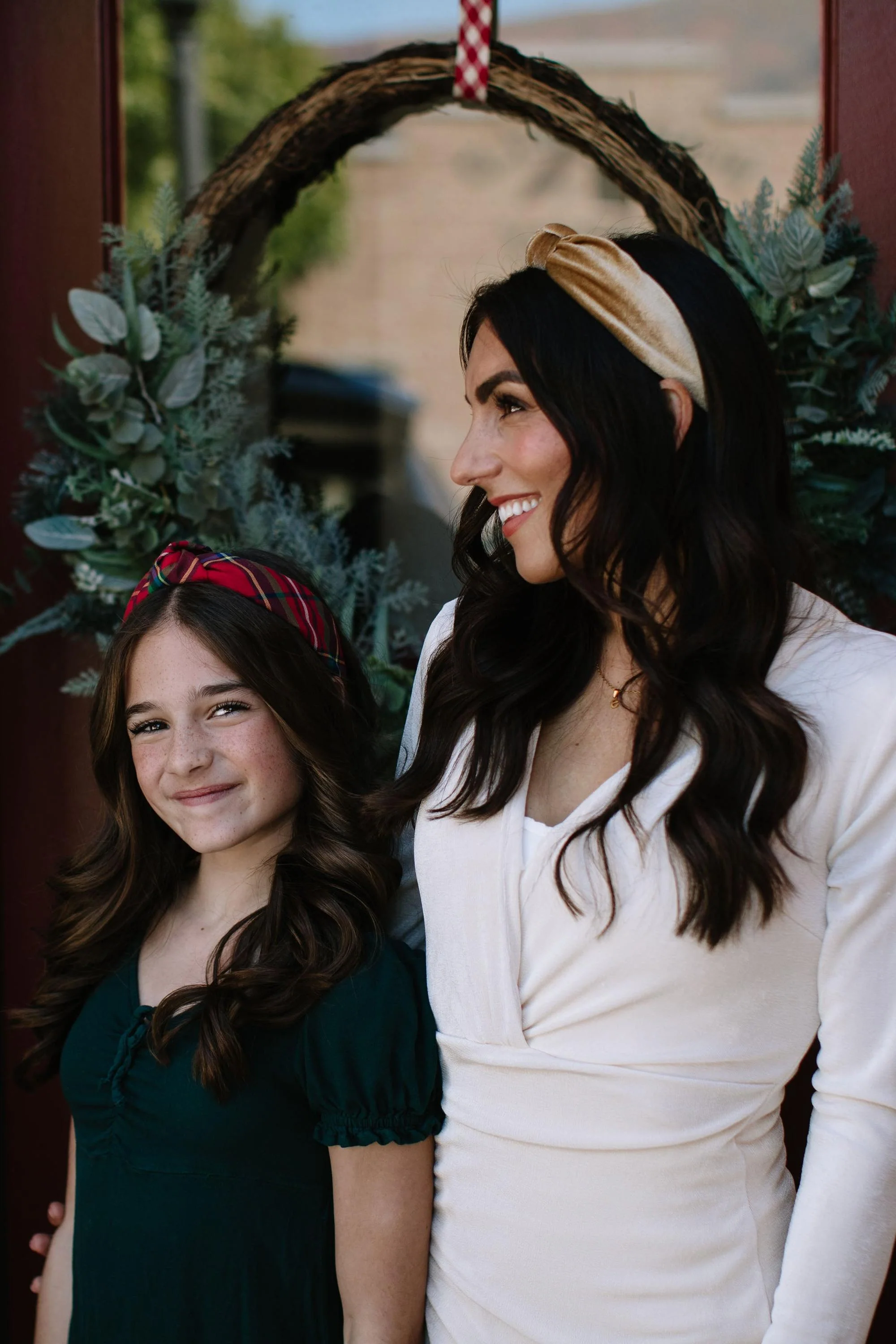 Gold Velvet Knotted Headband - Image 4