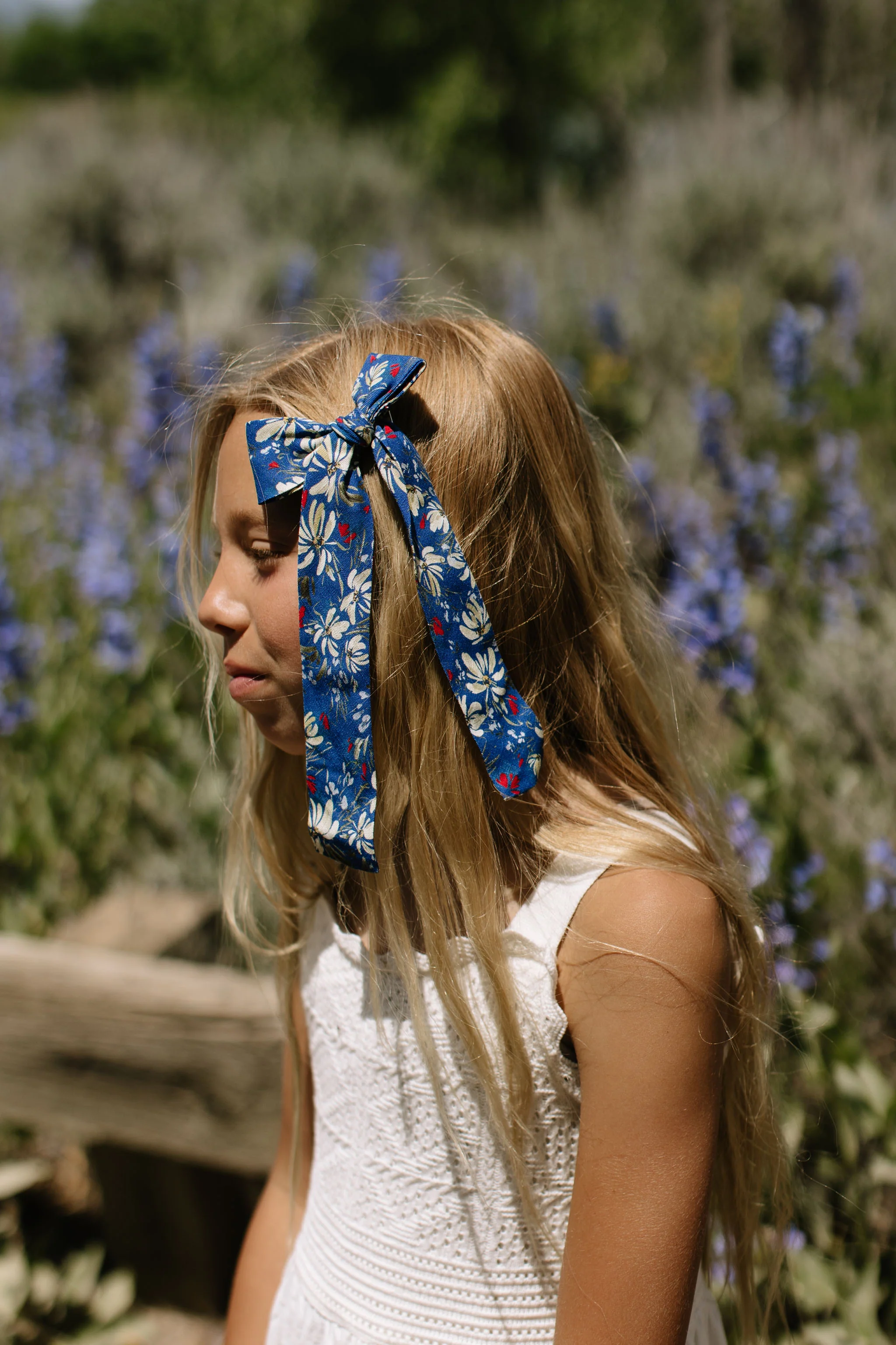 Hamilton Floral Lady Hair Bow - Image 2