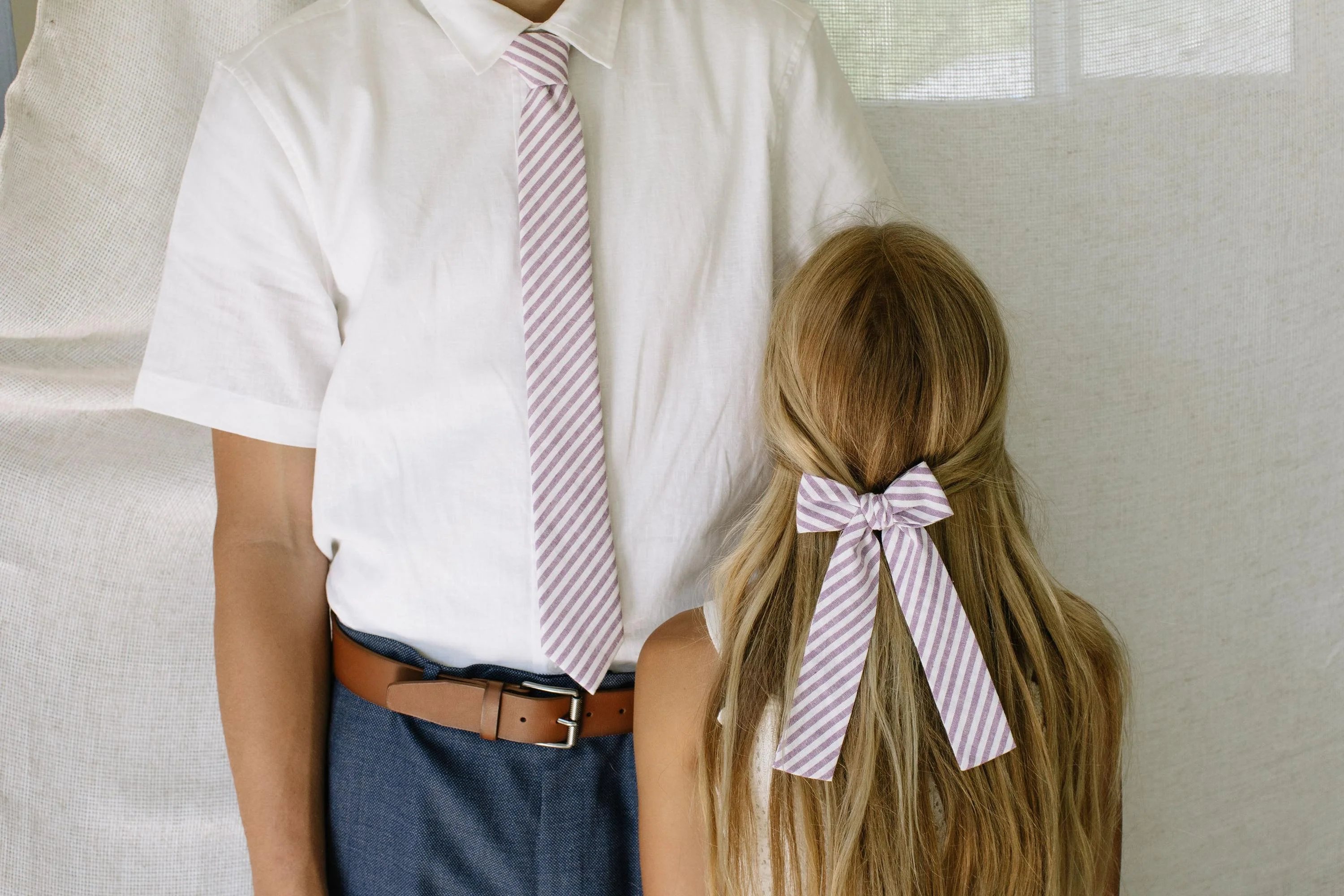 Iris Stripe Lady Hair Bow - Image 7