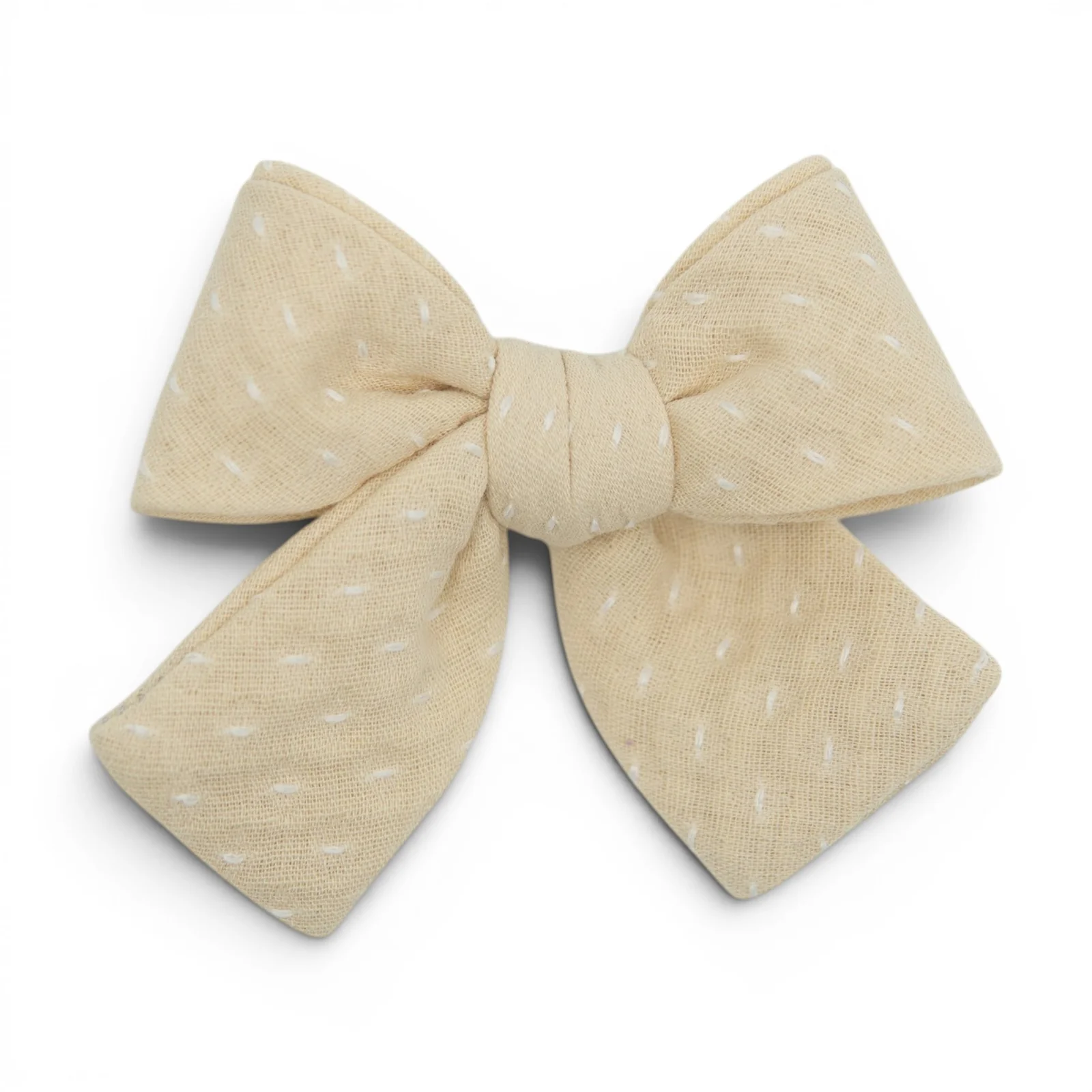 Ivory Petite Hair Bow