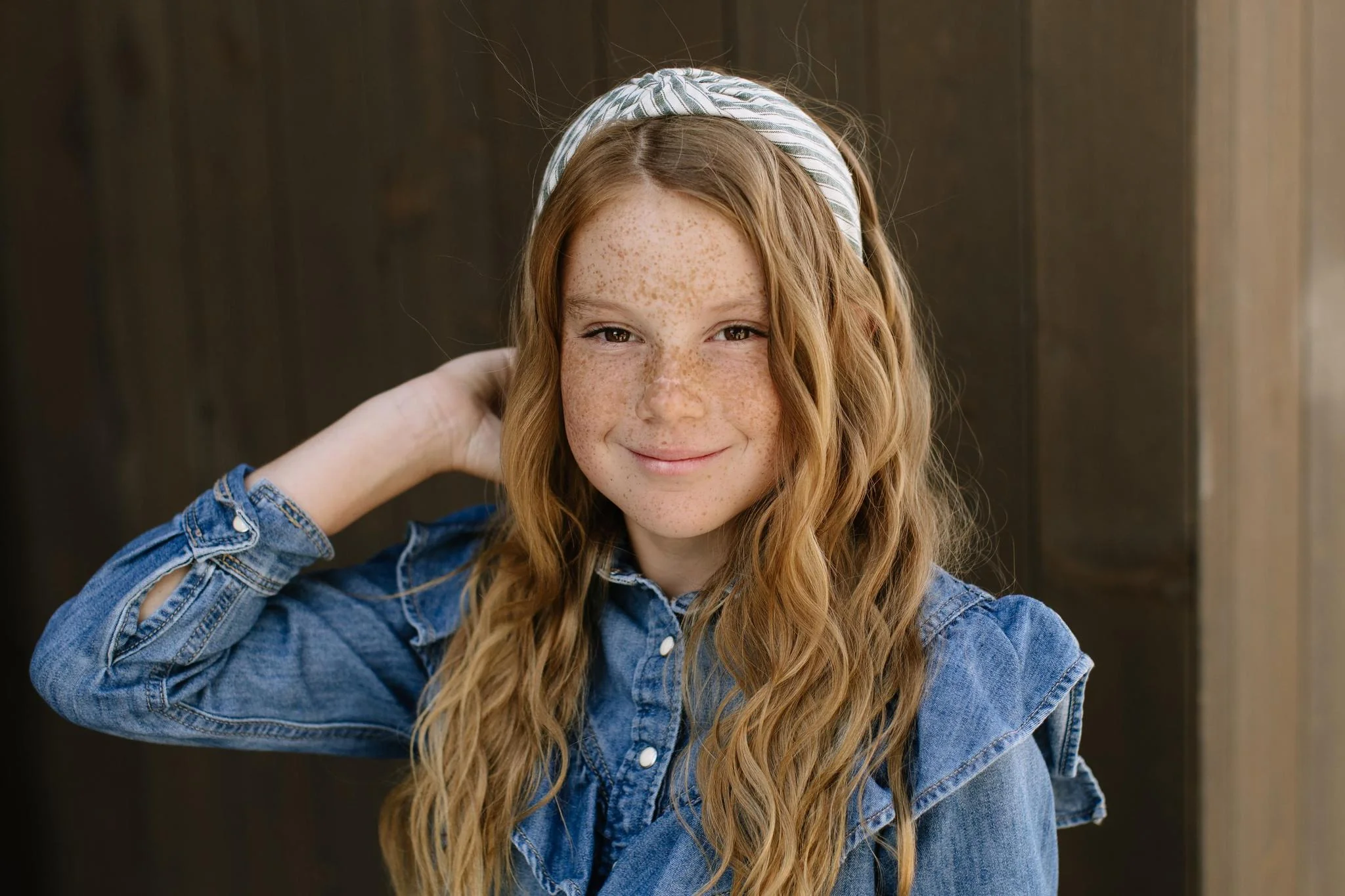 Juniper Stripe Knotted Headband - Image 22
