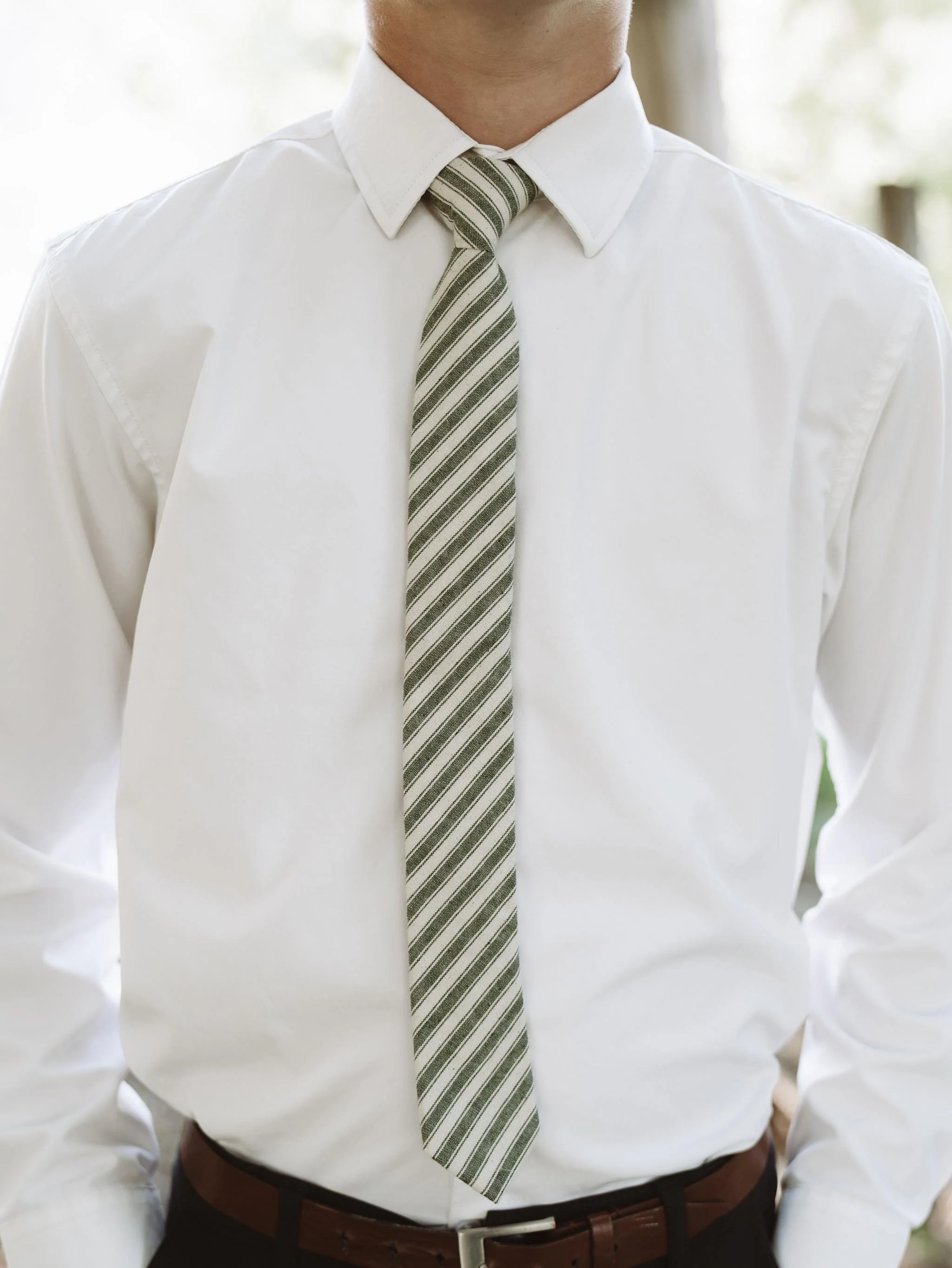 Juniper Stripe Youth Tie - Image 2