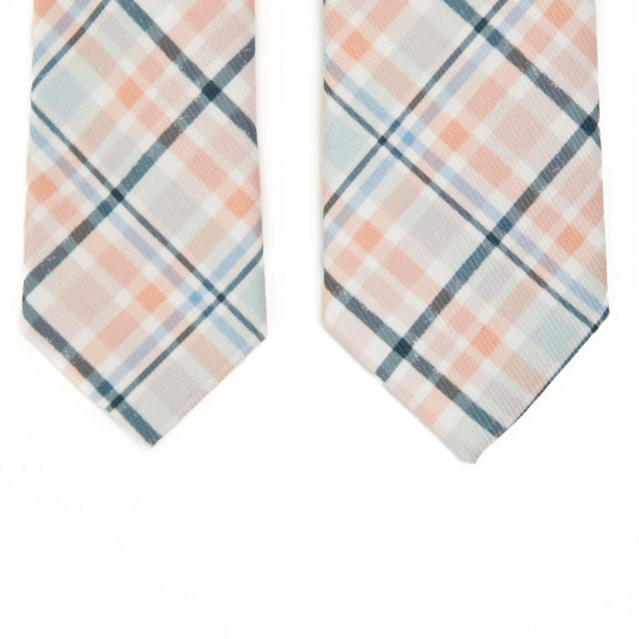 Larry Plaid Men's Tie - Image 5