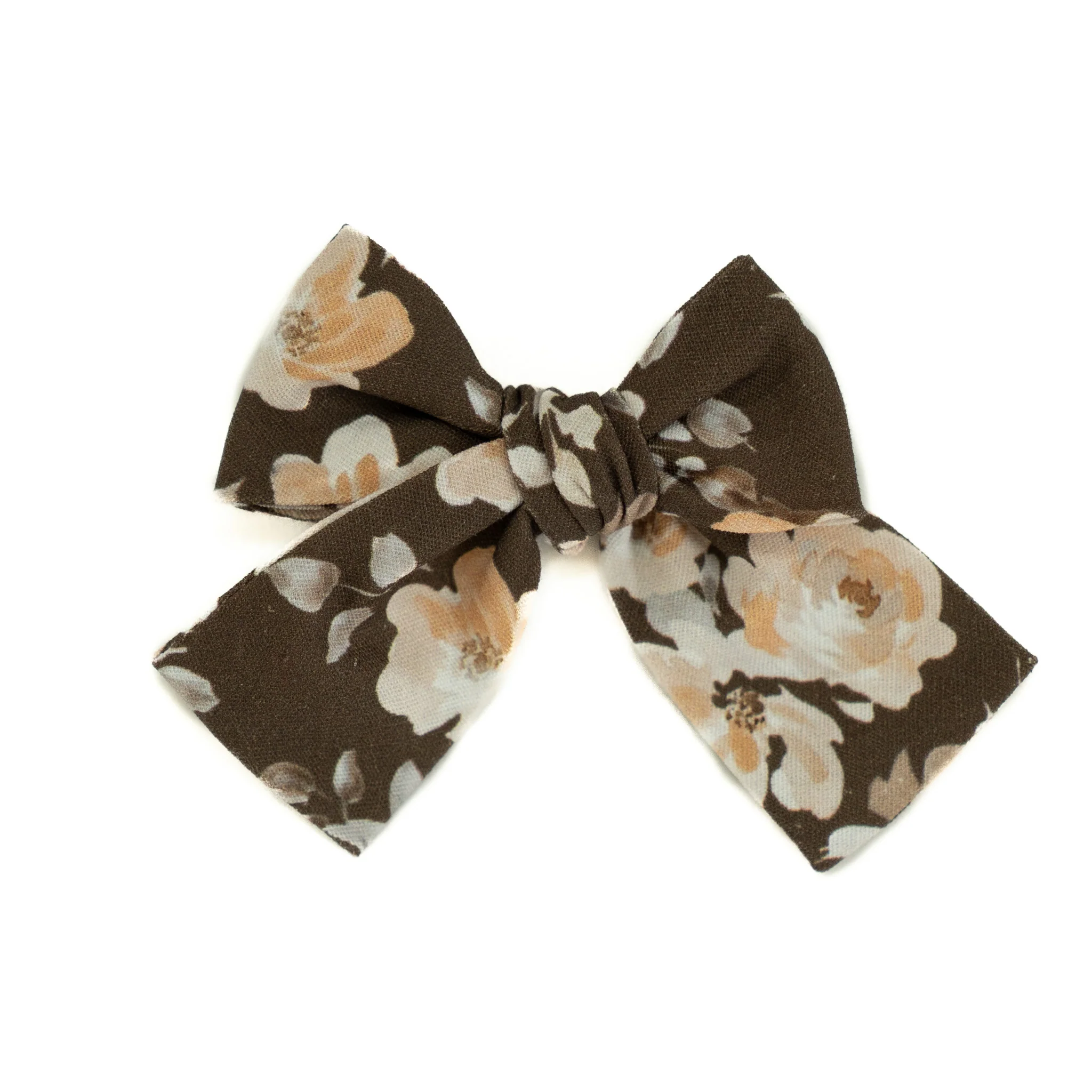 Magnolia Floral Petite Hair Bow