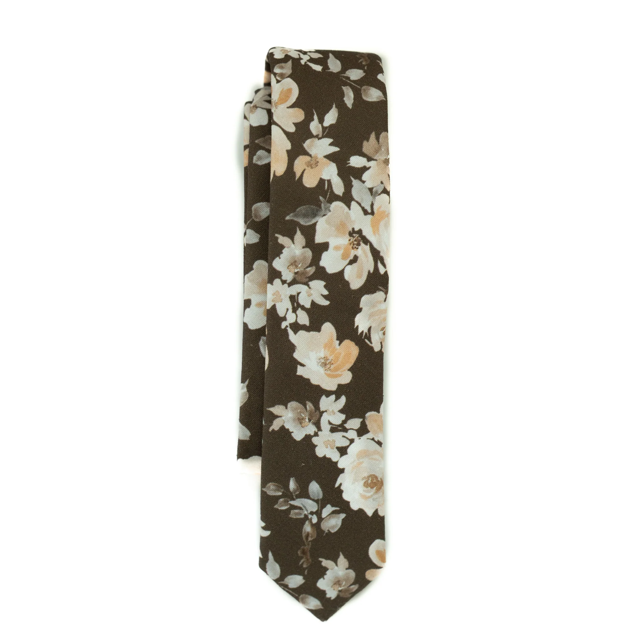 Magnolia Floral Youth Tie