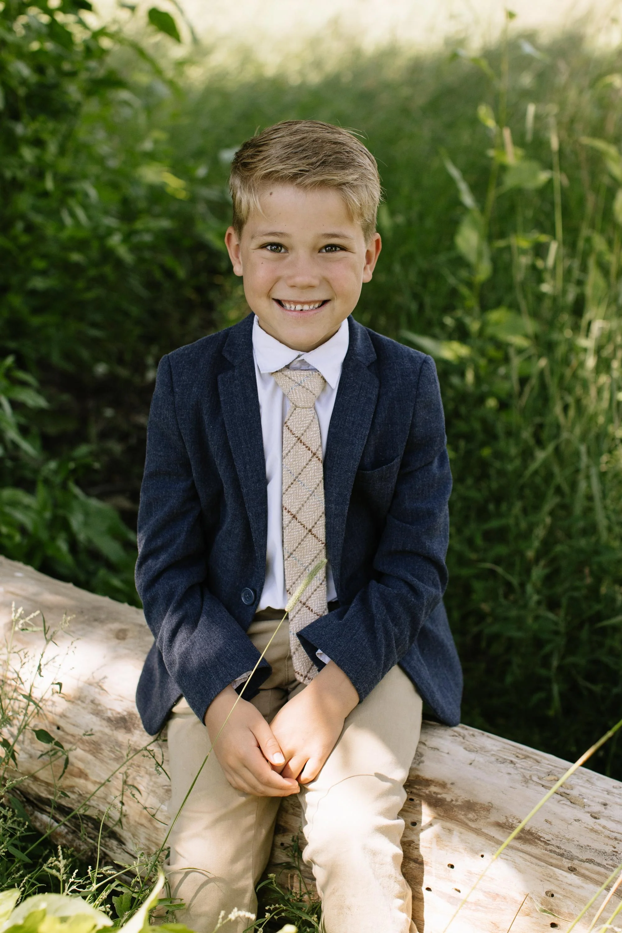 Newton Tweed Boys Tie - Image 4