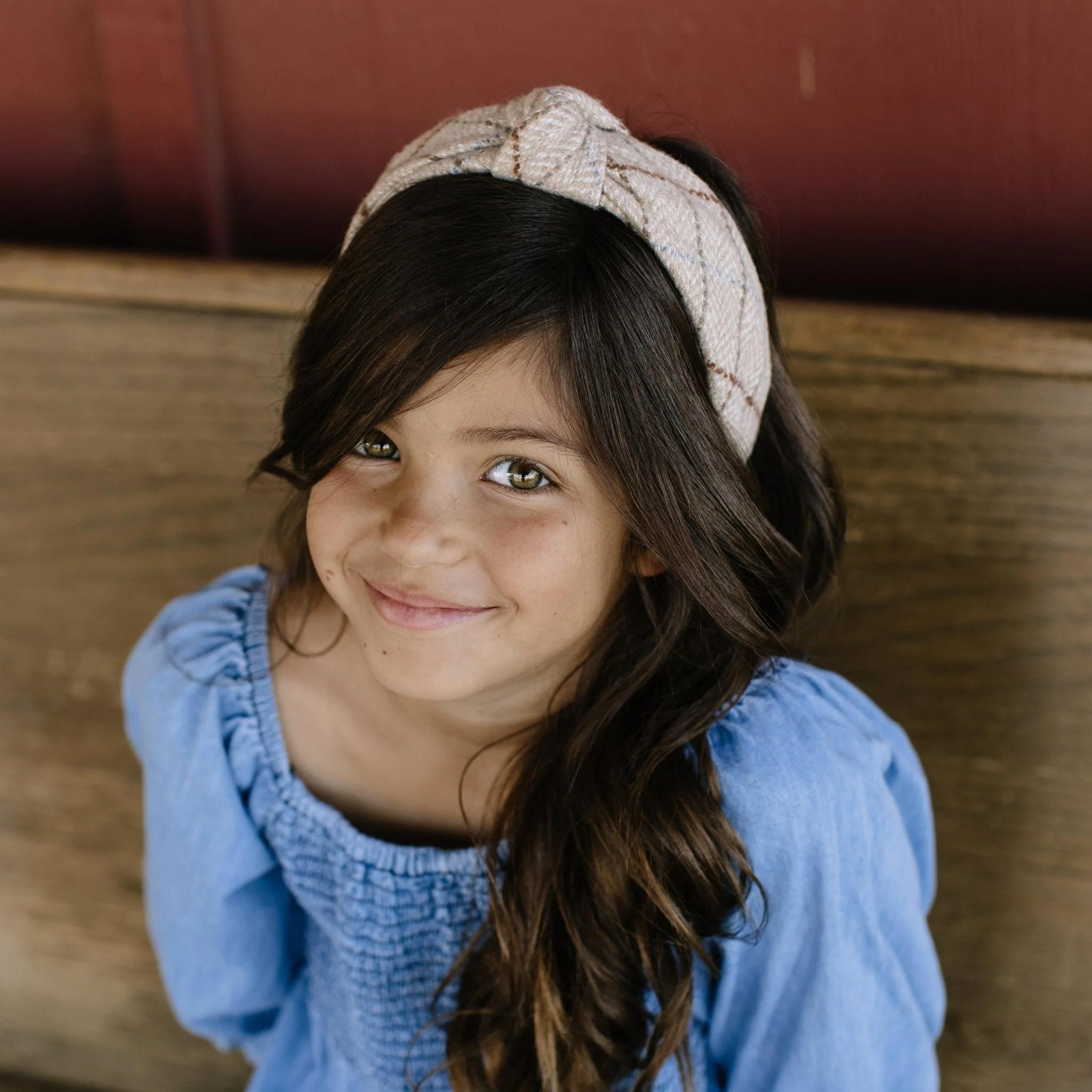Newton Tweed Knotted Headband - Image 2