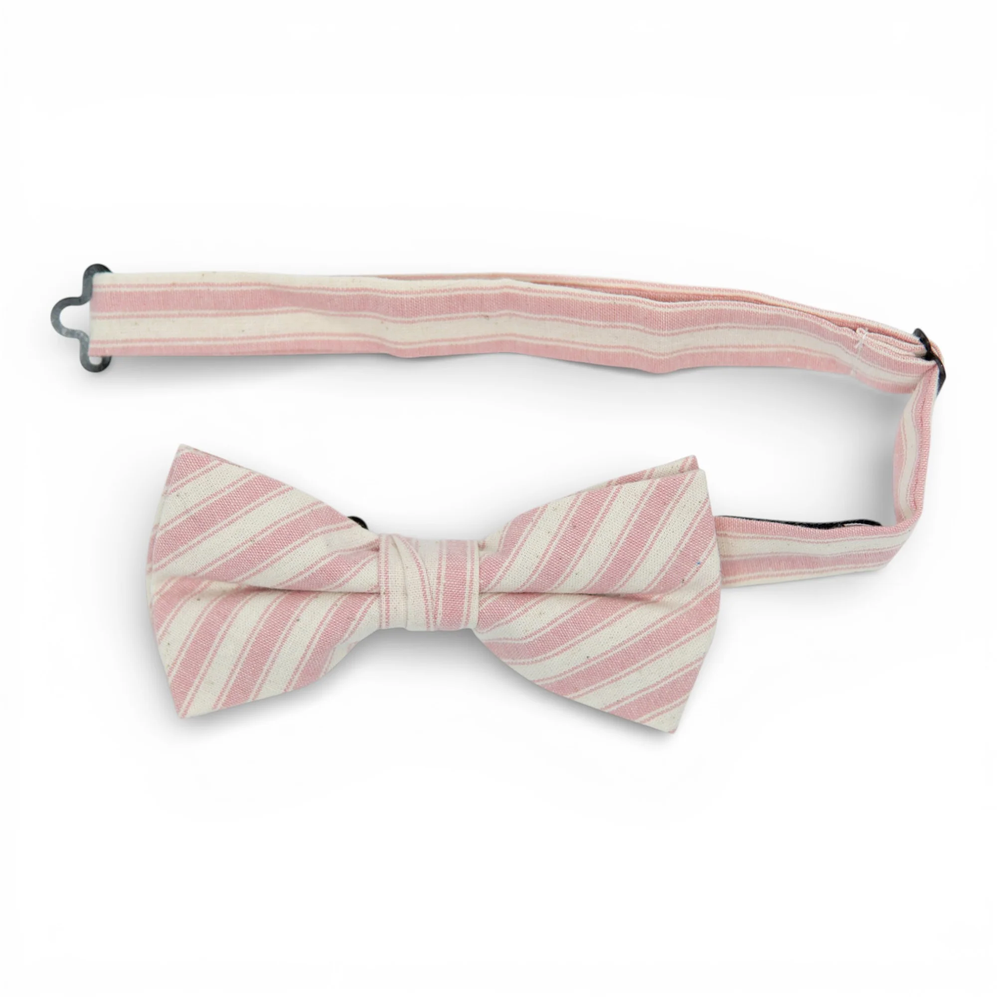 Peony Stripe - Men's Pre-tied Bow Tie