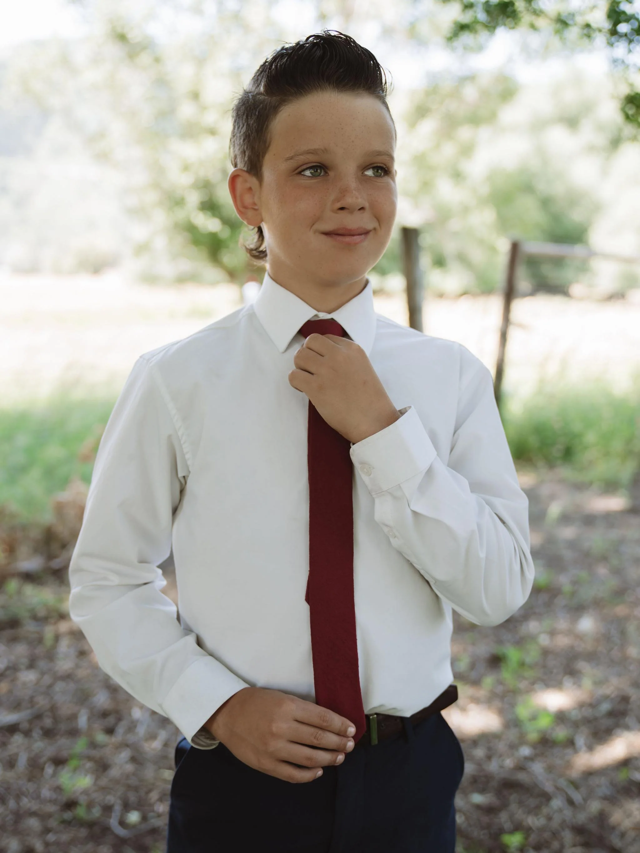 Plum Boys Tie - Image 4