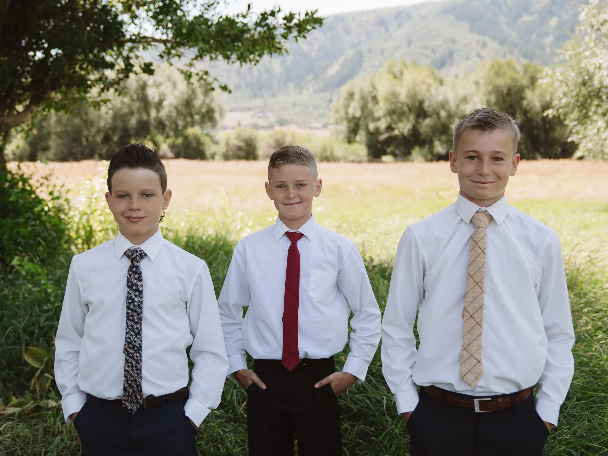 Plum Boys Tie - Image 5