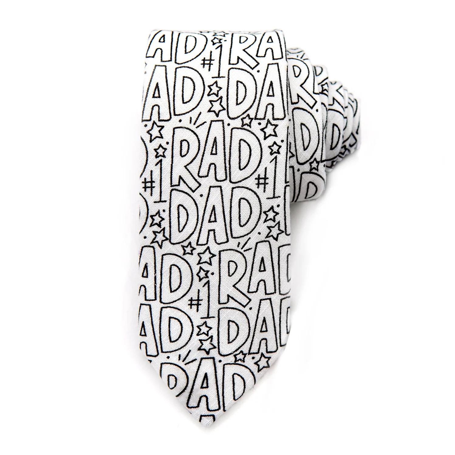 Rad Dad Coloring Tie  *markers sold separately