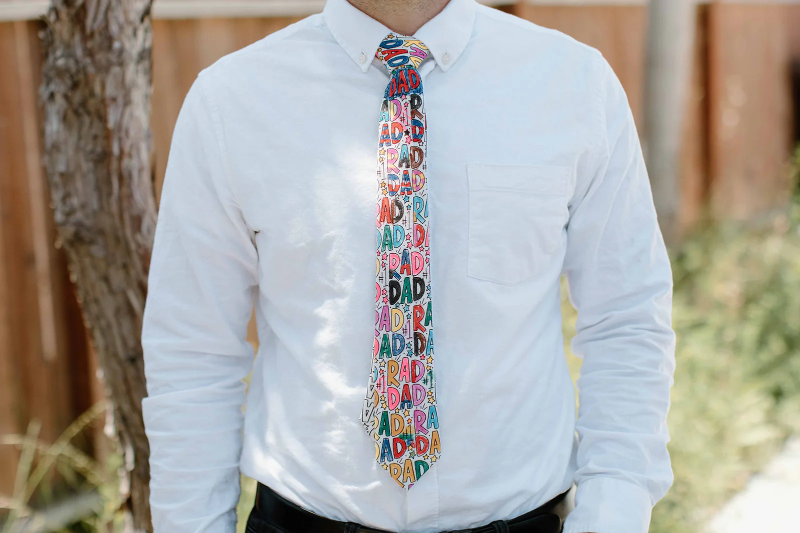 Rad Dad Coloring Tie  *markers sold separately - Image 2