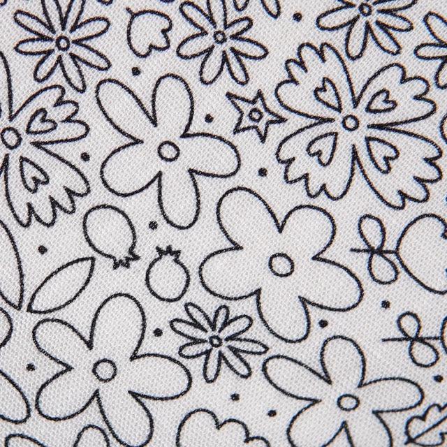 Rad FLORAL Coloring Tie *markers sold separately - Image 4