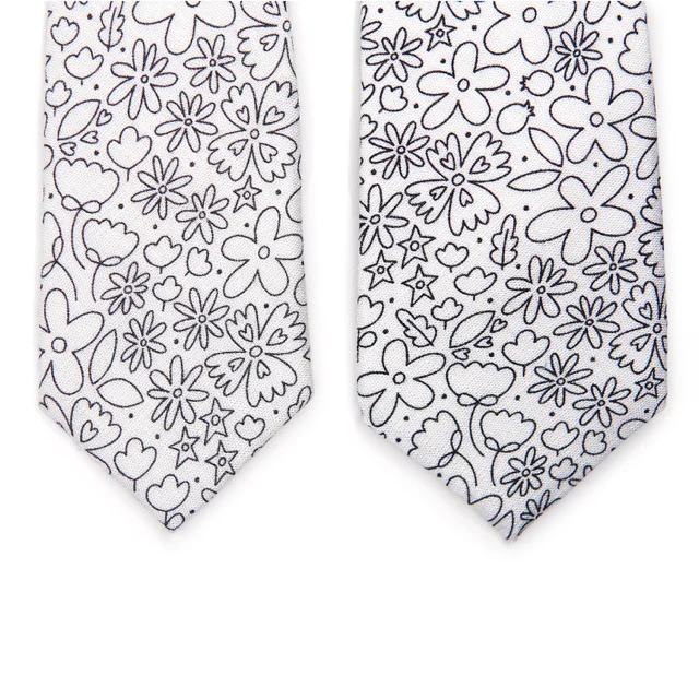 Rad FLORAL Coloring Tie *markers sold separately - Image 5