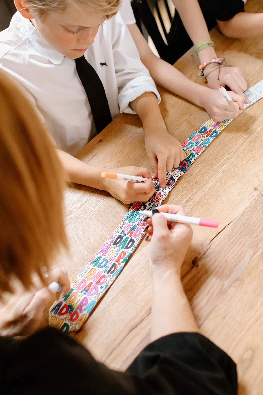 Rad GRAND Dad Coloring Tie *markers sold separately - Image 3