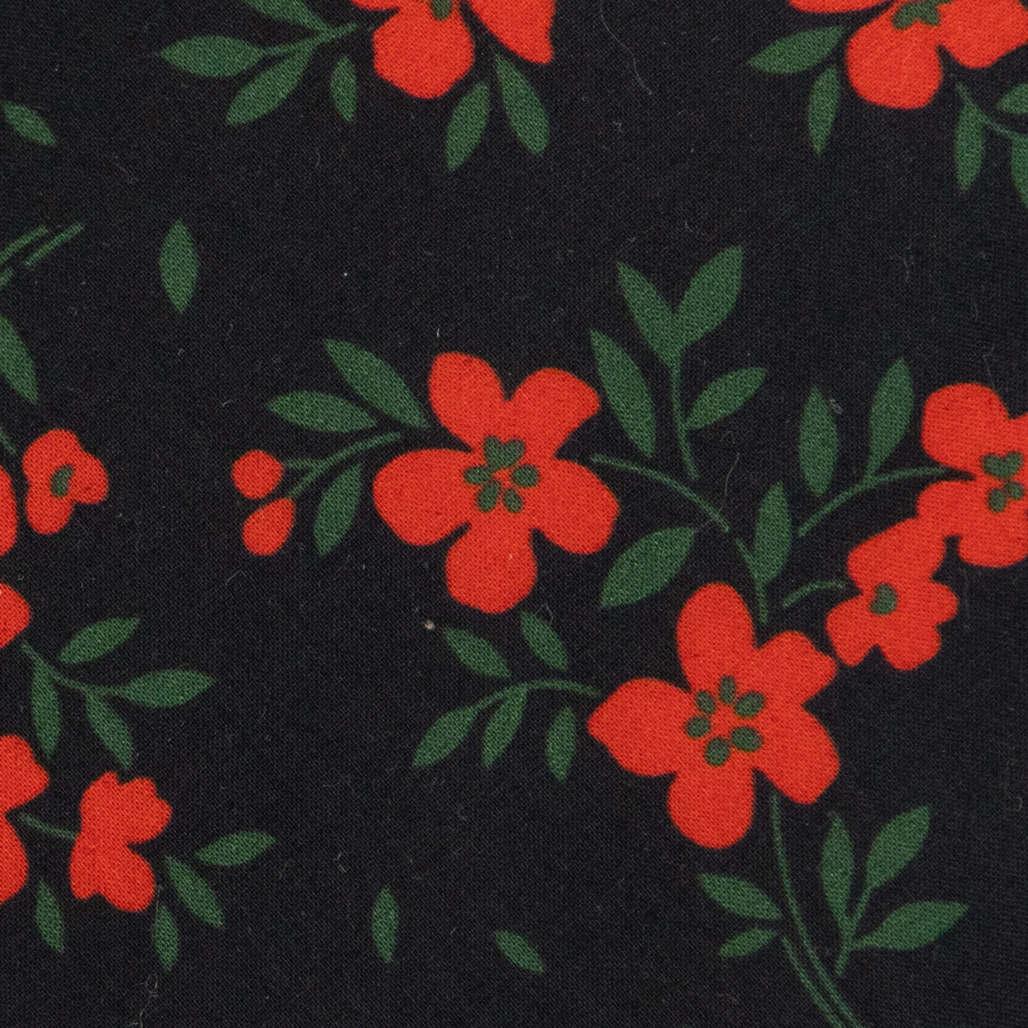 Red Hot Floral Darling Hair Bow - Image 2