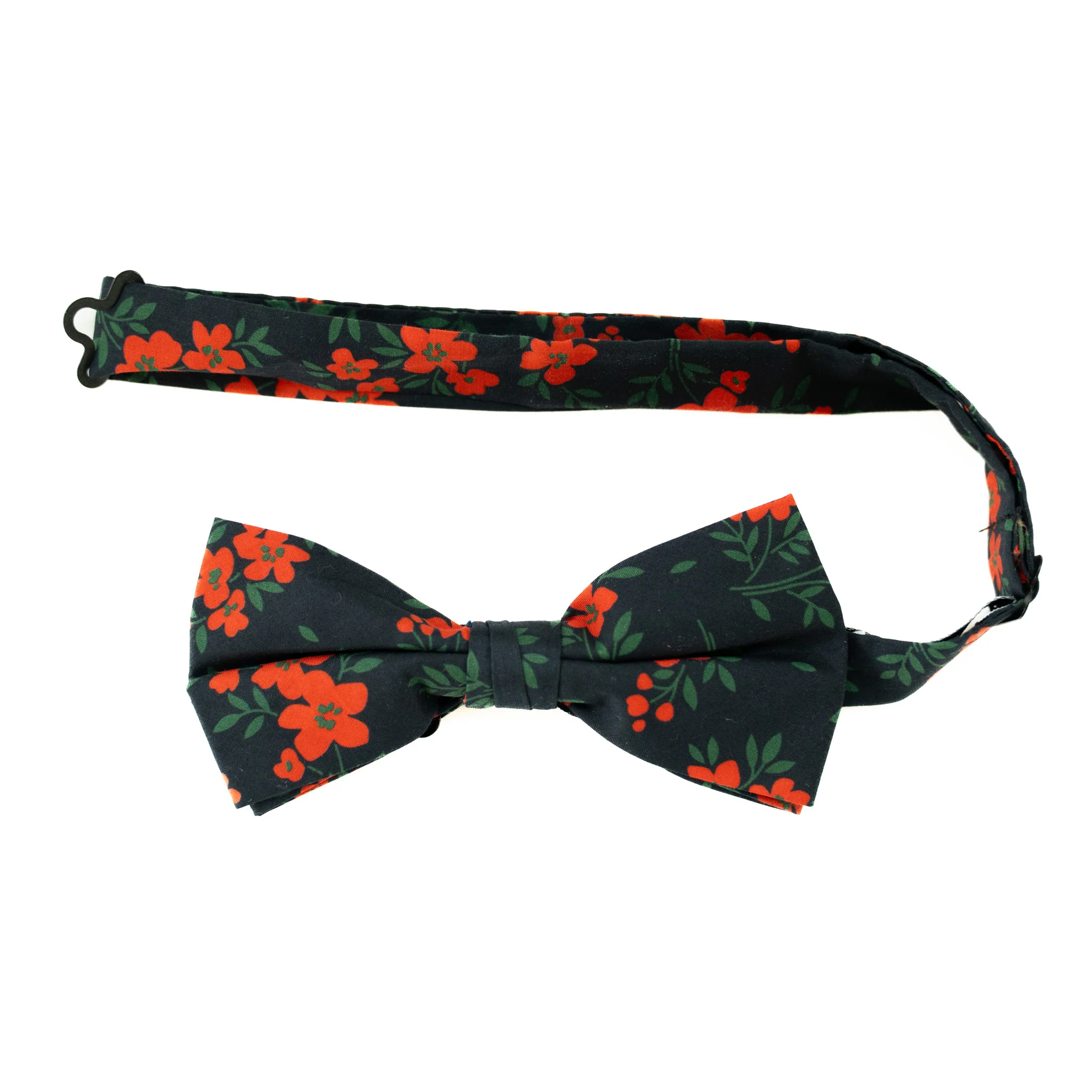 Red Hot Floral - Men's Pre-tied Bow Tie