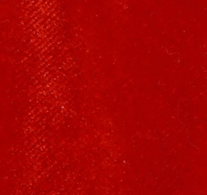 Red Velvet Petite Hair Bow - Image 3