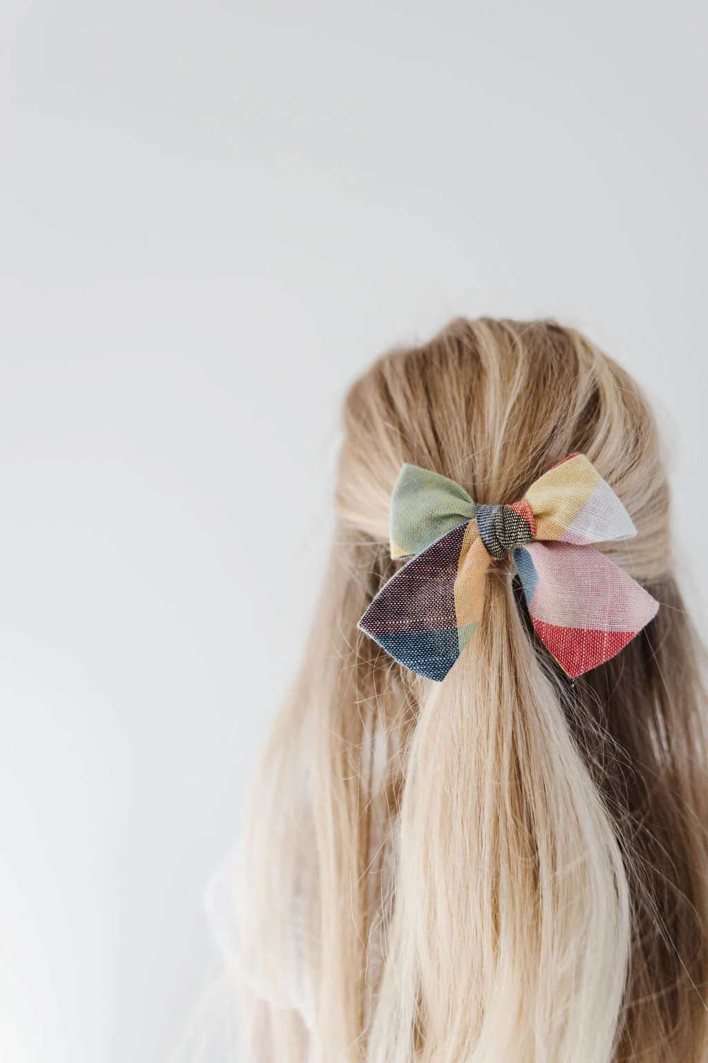 Rubik Cube Petite Hair Bow - Image 2